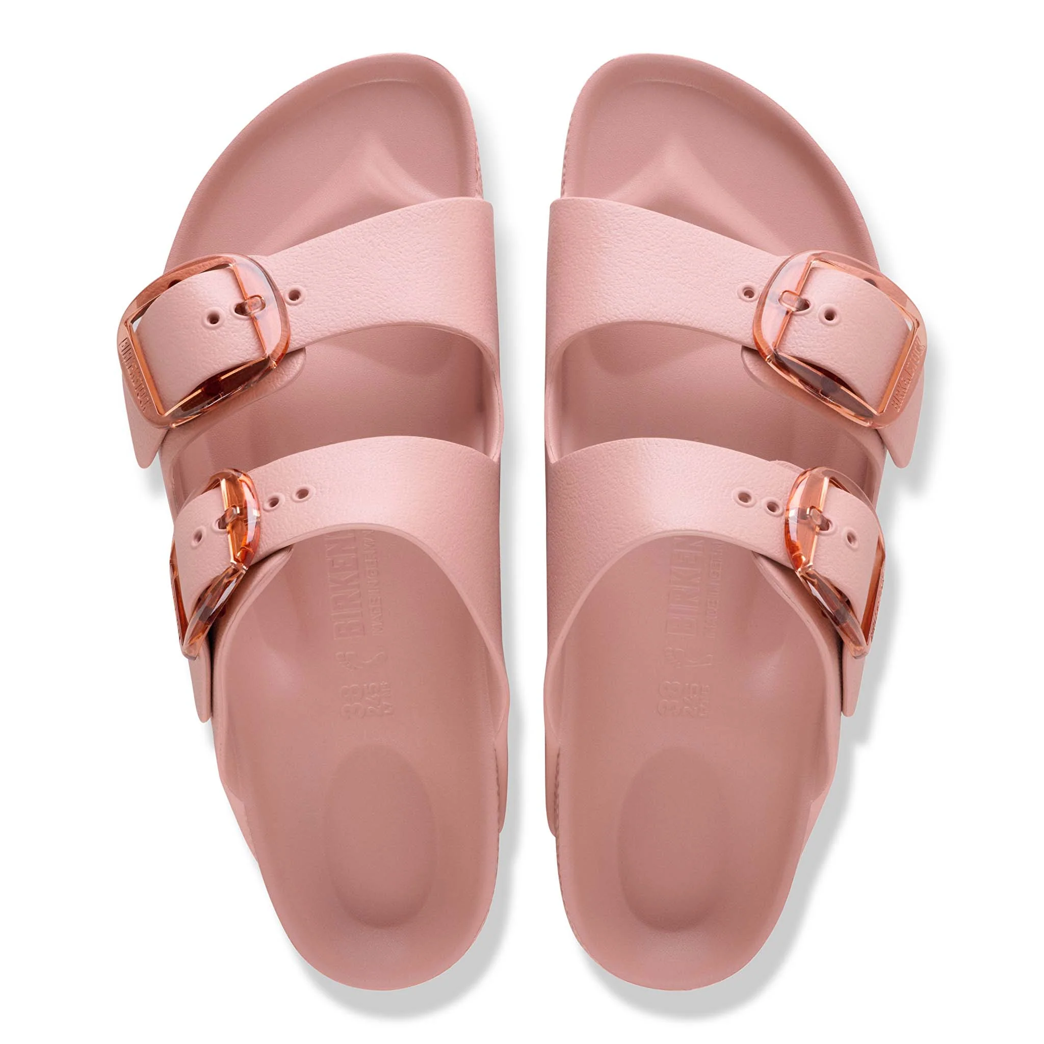 Women's Arizona Big Buckle EVA Sandals in Pink Clay - Image 2