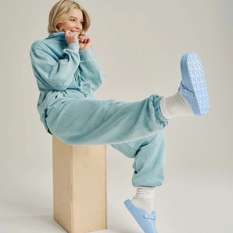 Women's Boston EVA Clogs in Dusty Blue - Image 2