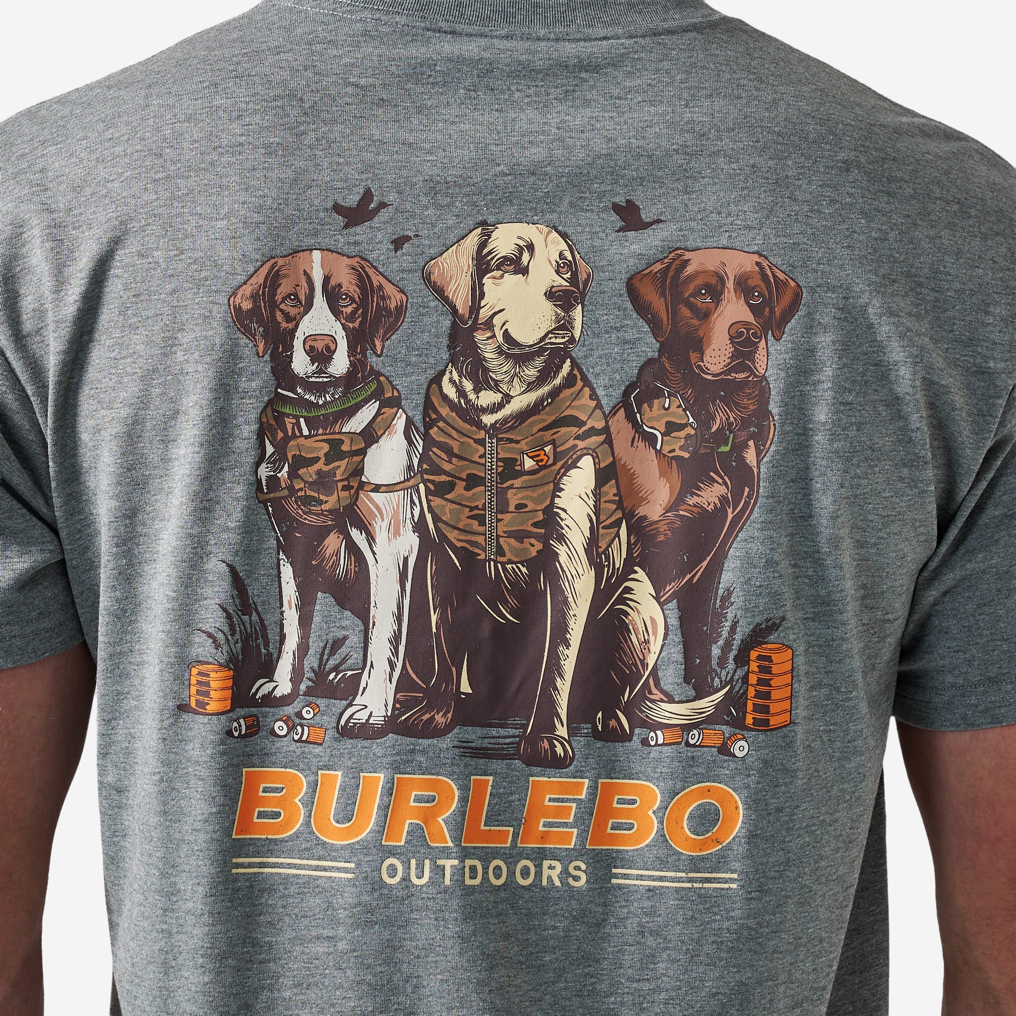 Camo, Ducks, and Dogs Short Sleeve T-Shirt - Image 2