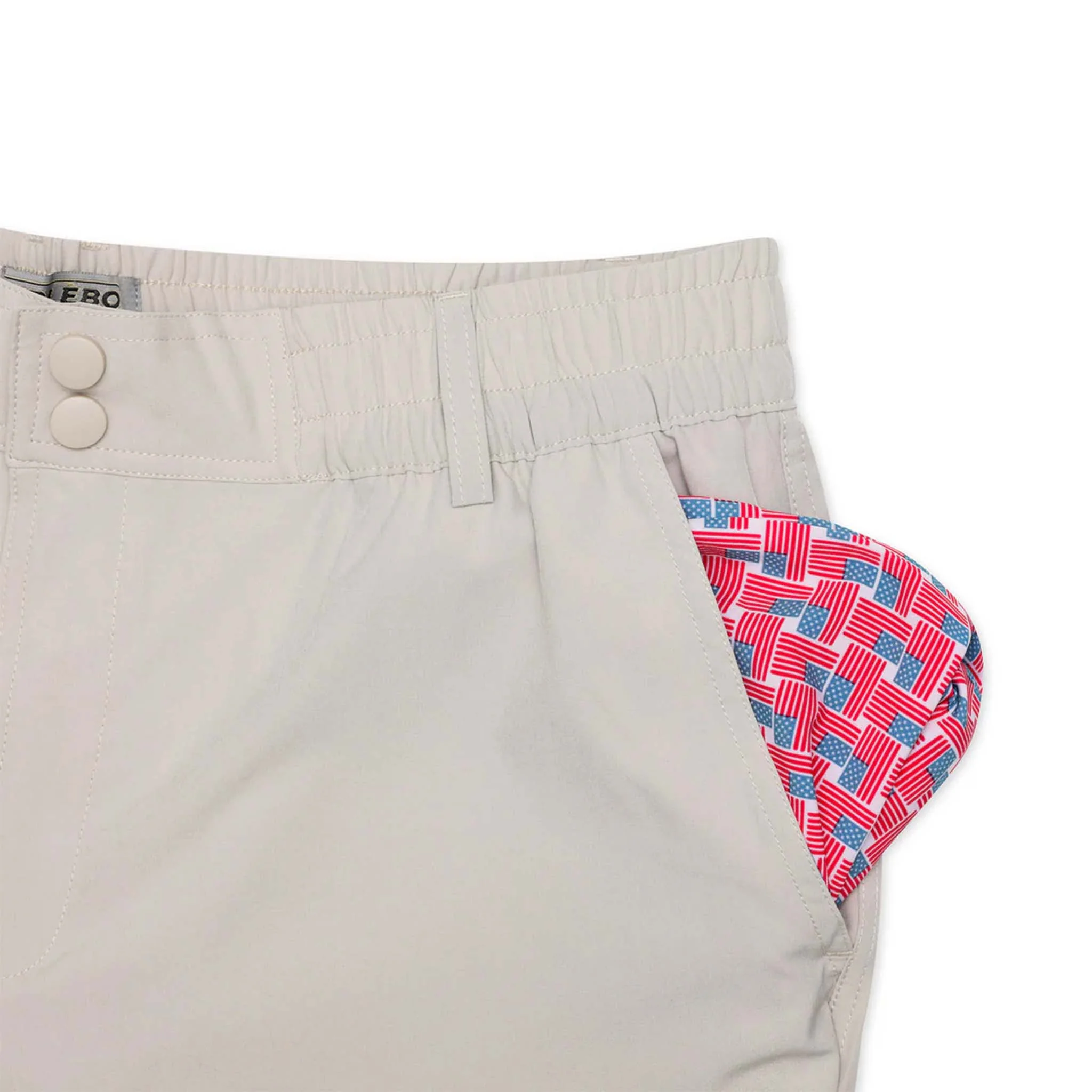 Everyday Shorts in Light Khaki - Image 4