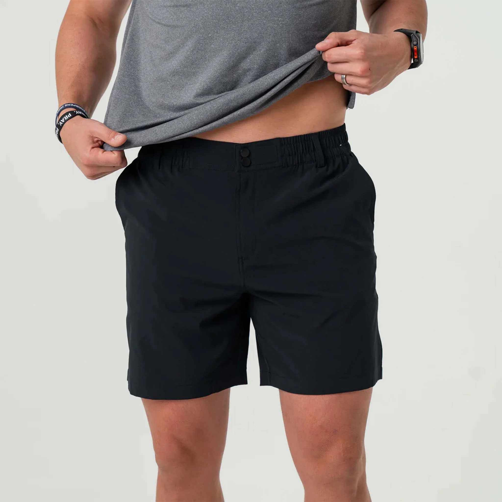 Everyday Shorts in Matte Black - Image 2