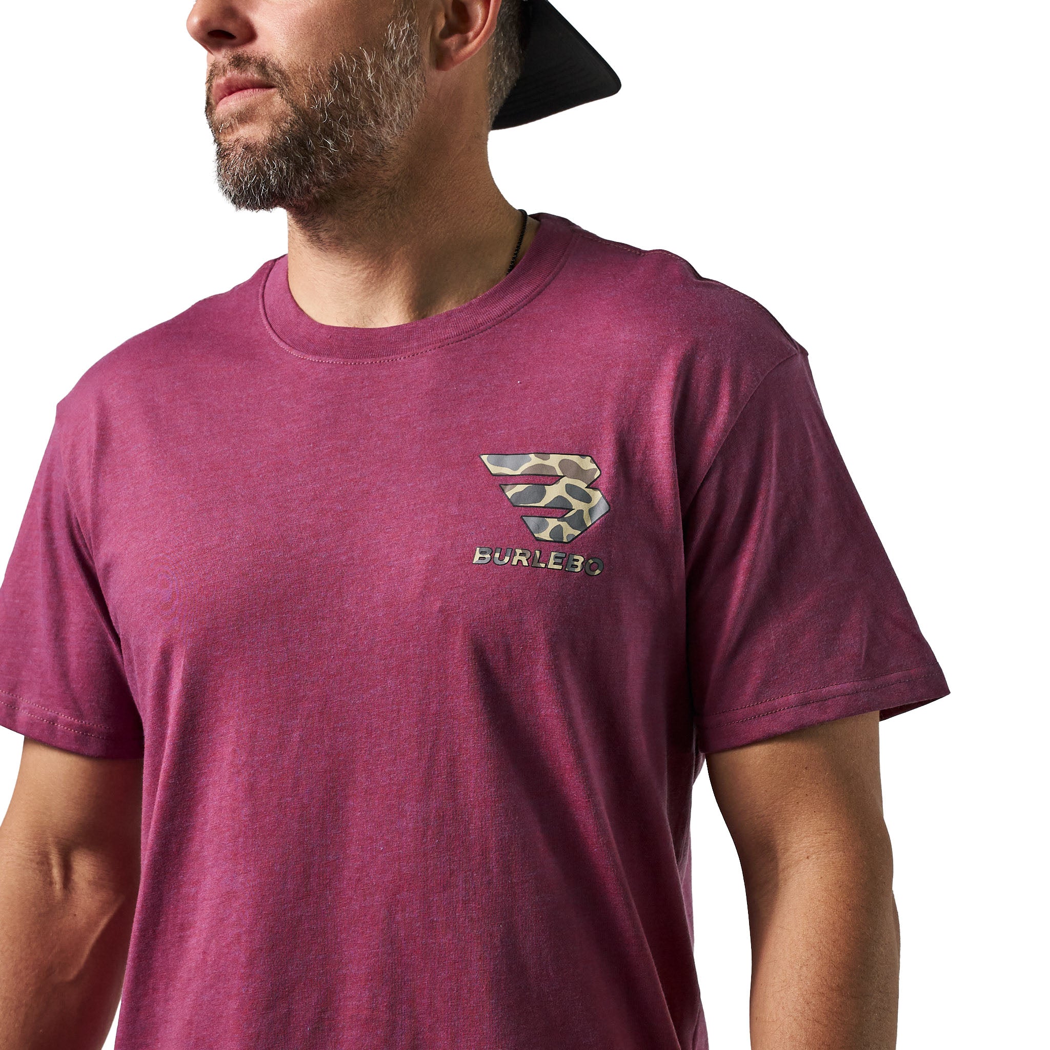 Flying B Deer Camo Logo Short Sleeve T-Shirt - Image 3