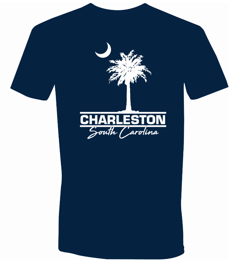 Charleston Palm Short Sleeve T-Shirt - Image 4