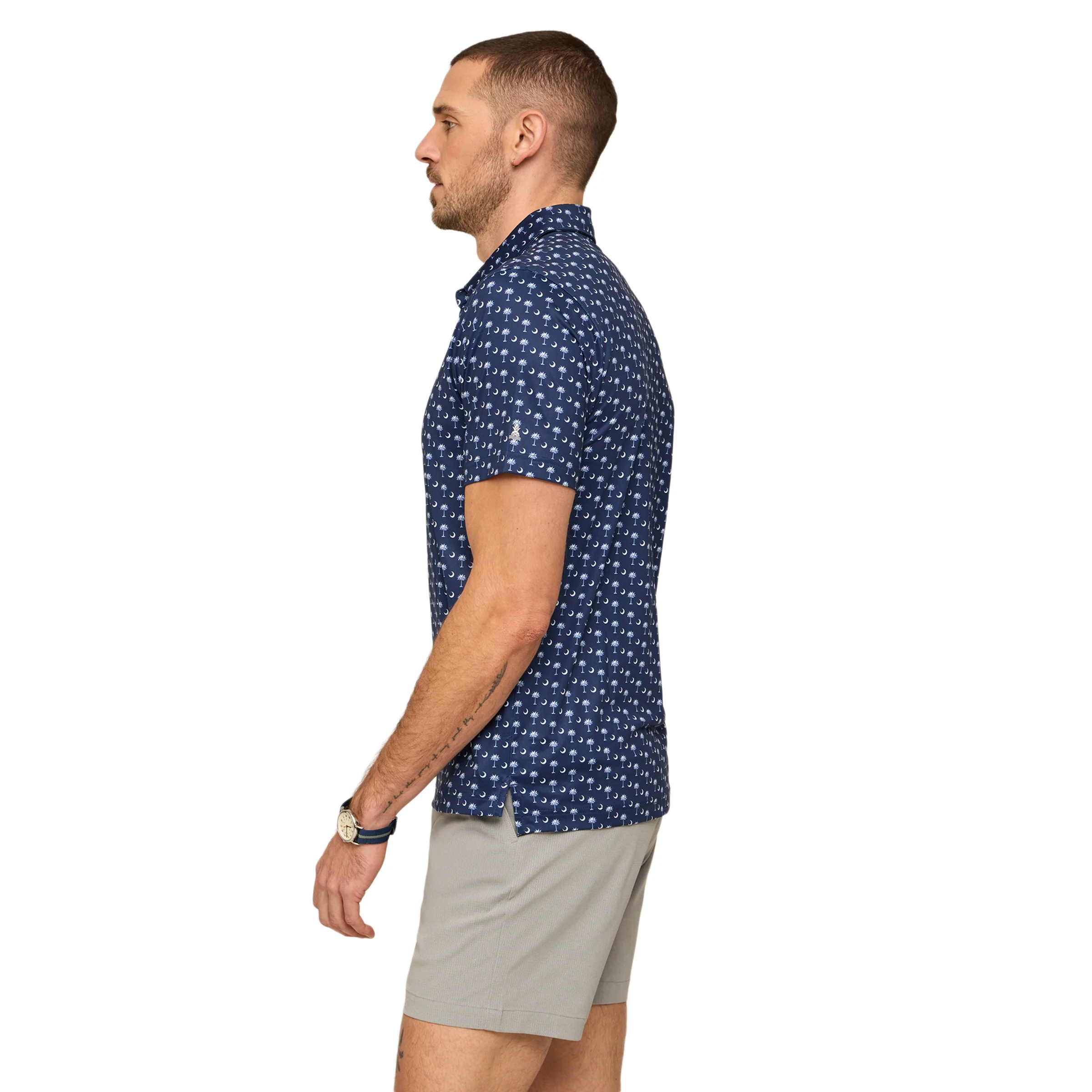 The Goodnight Palmetto Moon Performance Polo - Image 4