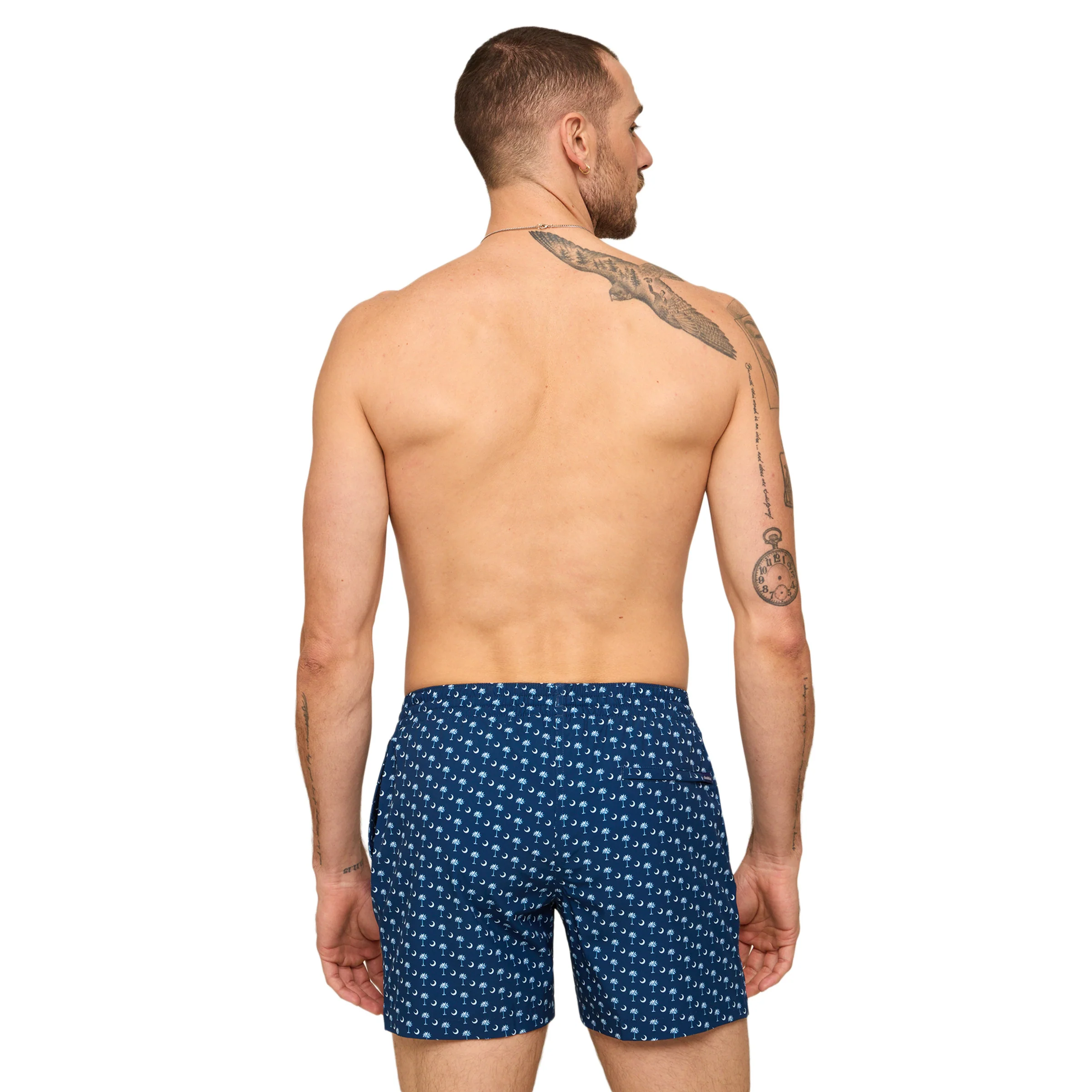 The Goodnight Palmetto Moons 5.5 Inch Lined Swim Shorts - Image 6
