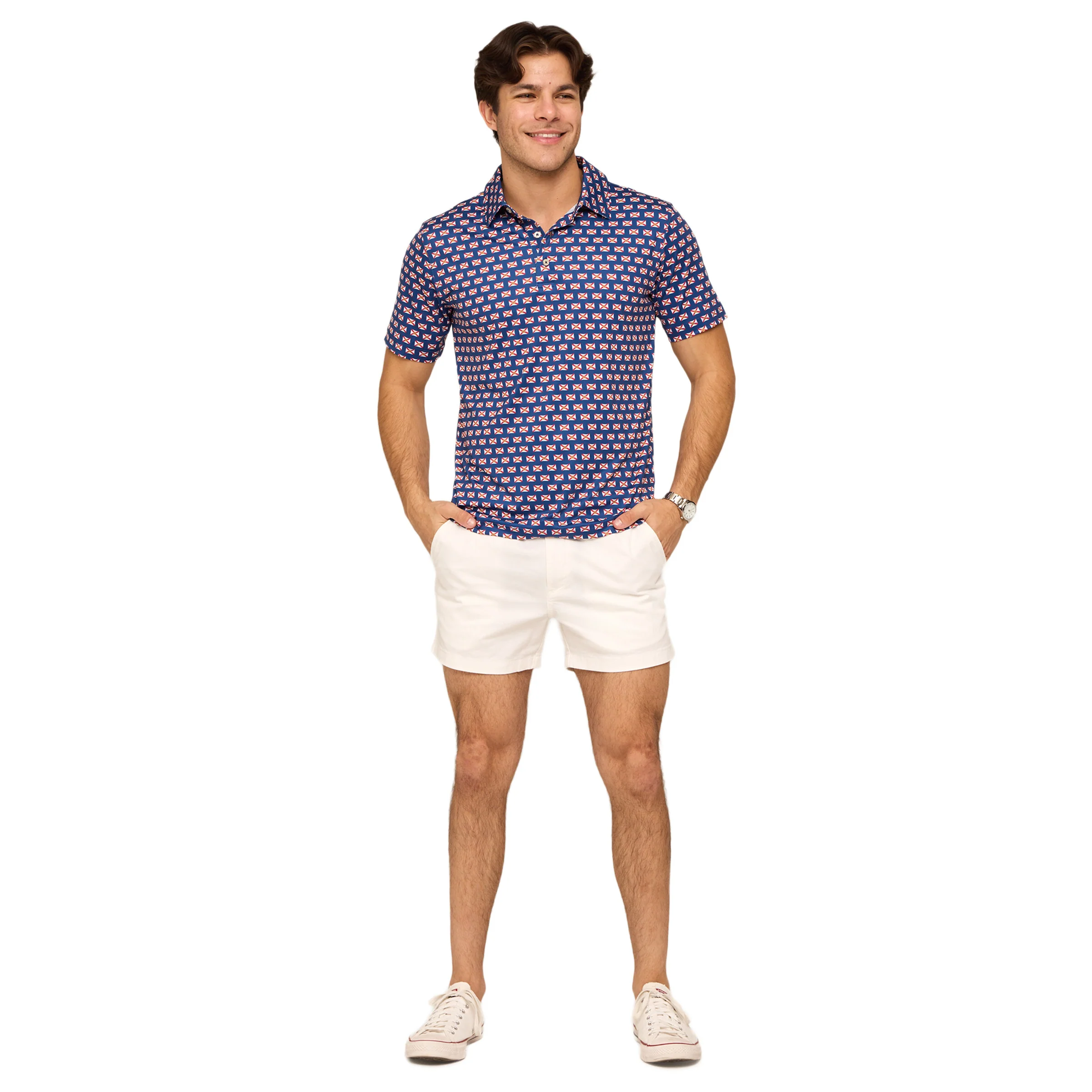The Sunshine State Florida Flag Performance Polo - Image 3