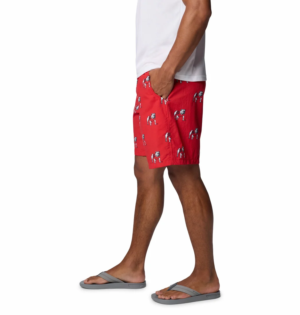 Georgia Bulldogs PFG Backcast Printed Swim Shorts - Image 3
