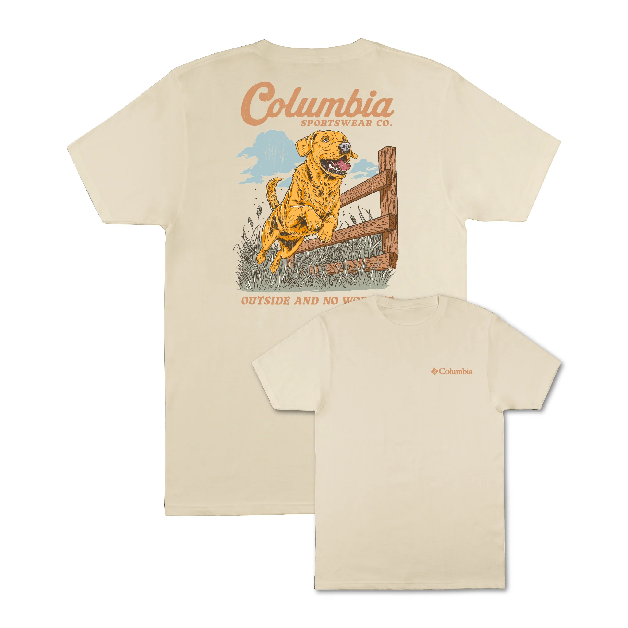 Jumping Lab Short Sleeve T-Shirt