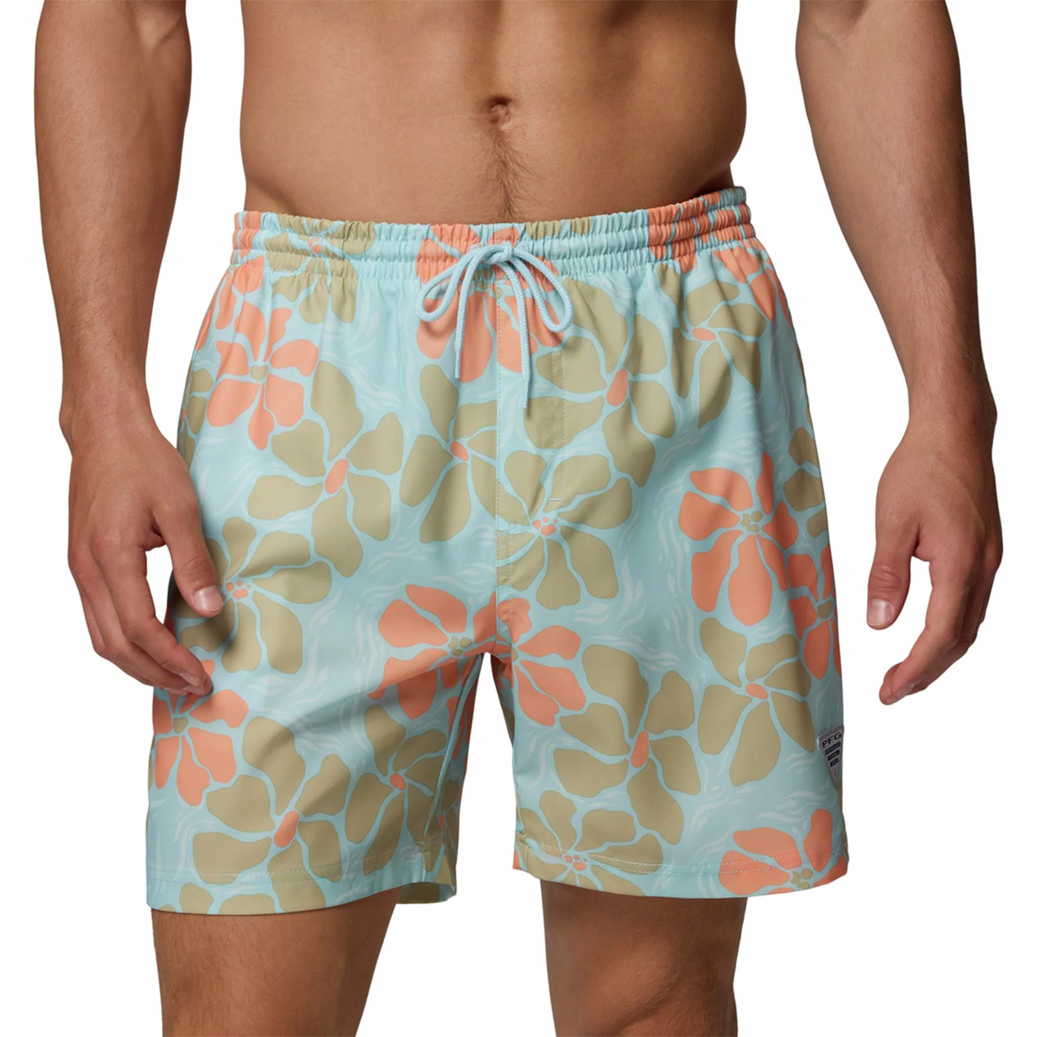 Men's Printed PFG Rambler™ 6" Swim Shorts - Image 7