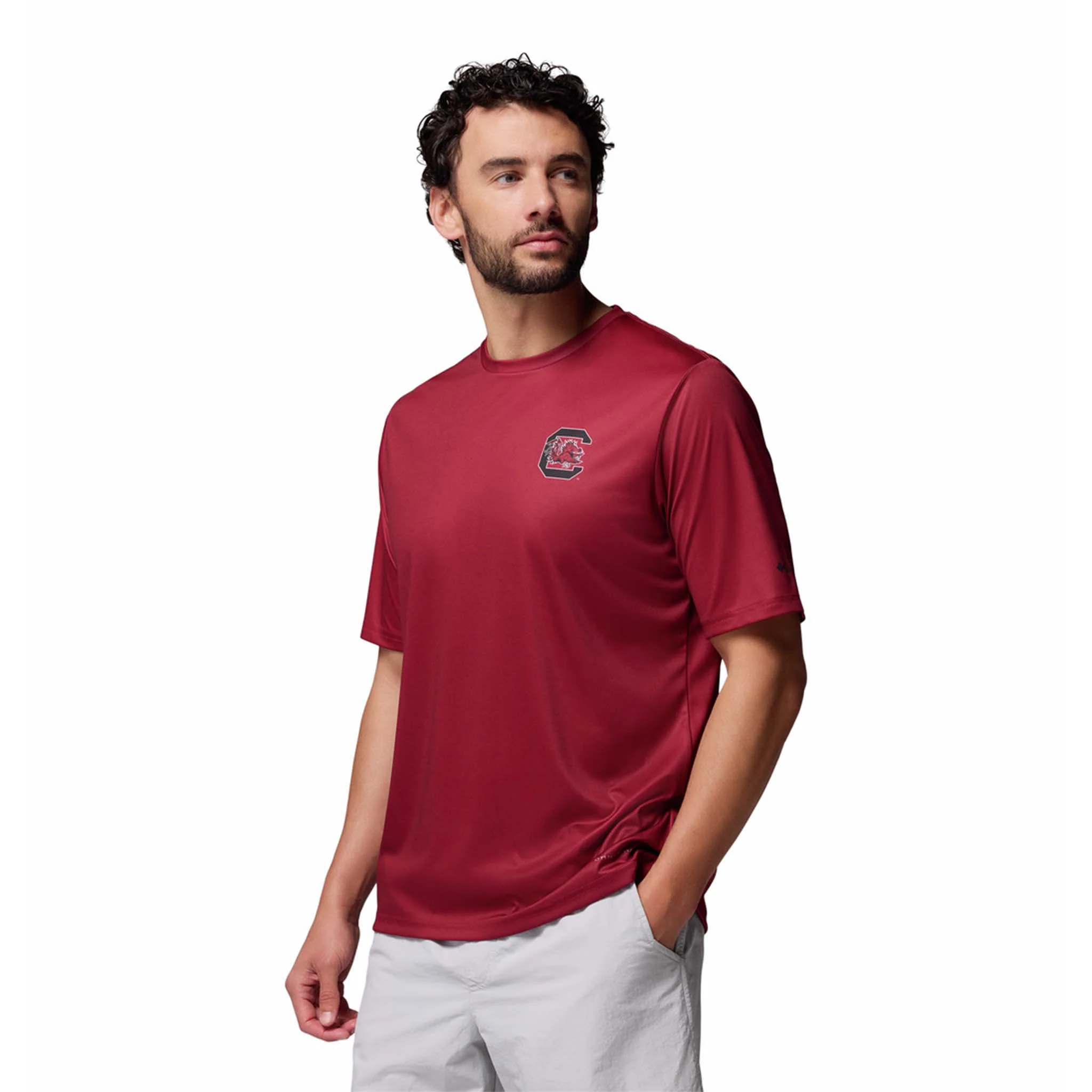 South Carolina Gamecocks PFG Terminal Tackle Short Sleeve T-Shirt - Image 4