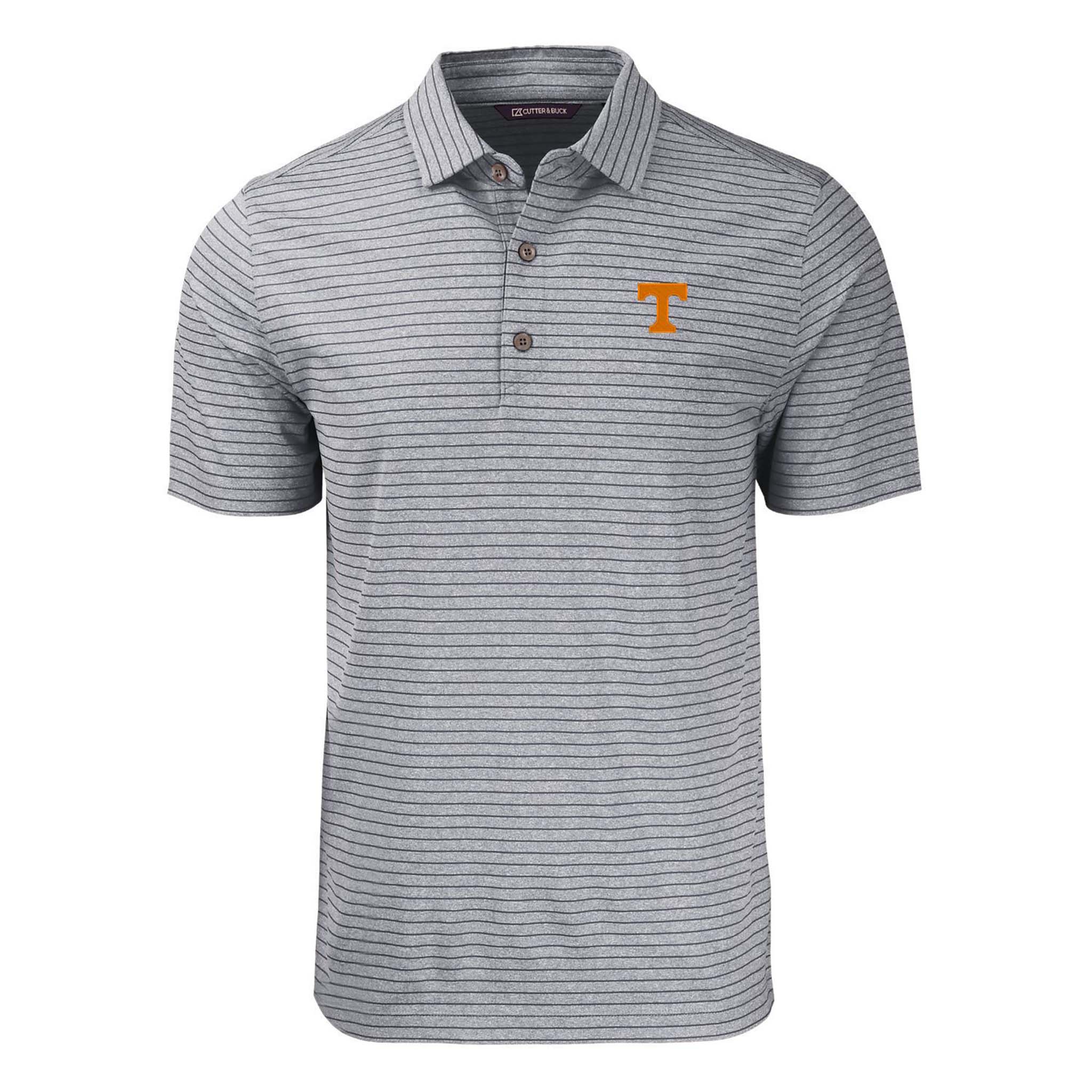 UT Heather Stripe Short Sleeve Polo