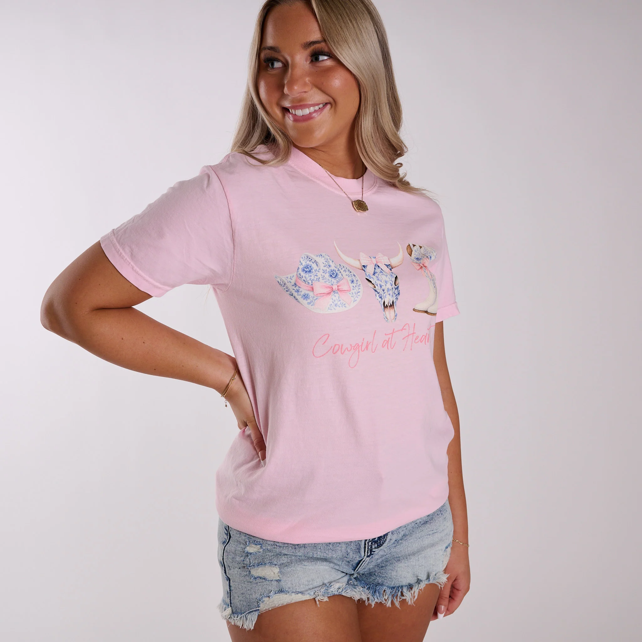Cowgirl at Heart Short Sleeve T-Shirt - Image 3