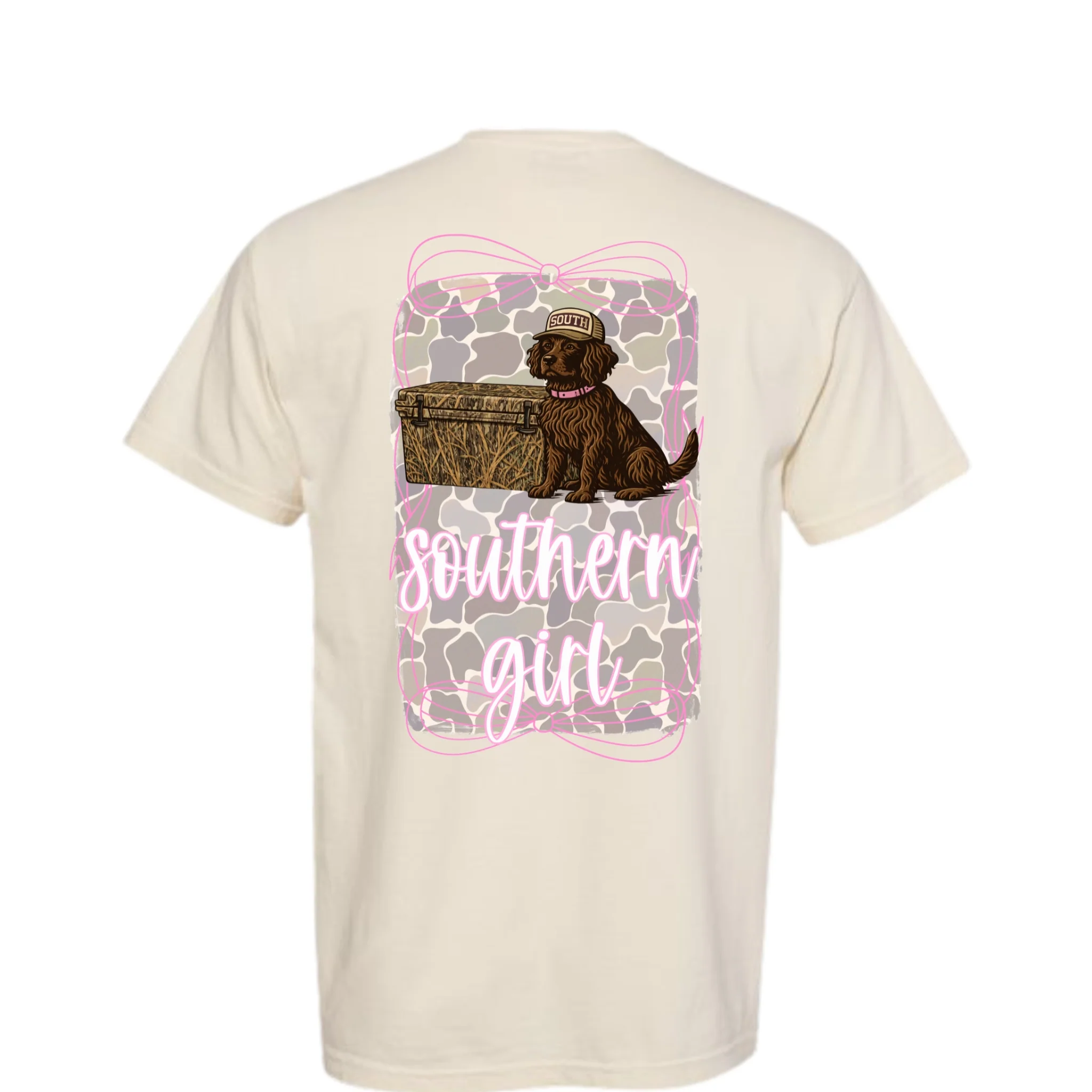 Southern Girl Camo Short Sleeve T-Shirt