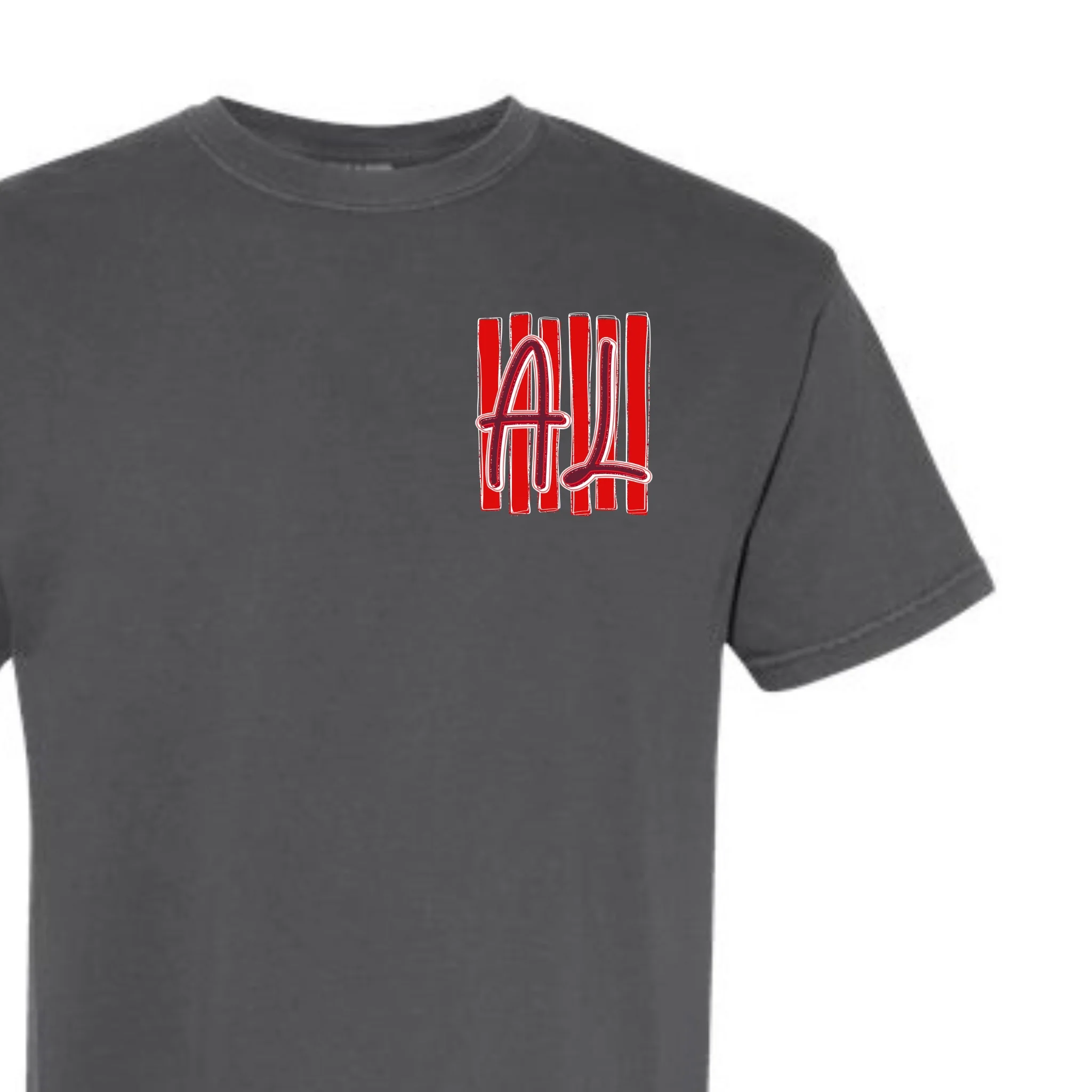 Alabama Stripes Short Sleeve T-Shirt - Image 3