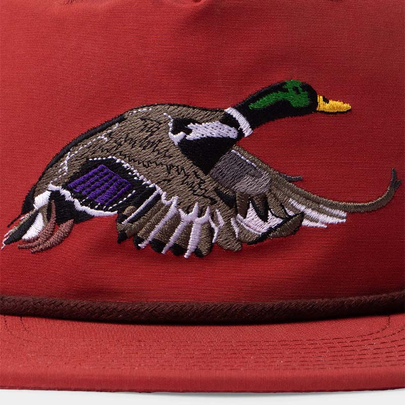 Mallard Rope Hat in Red - Image 3