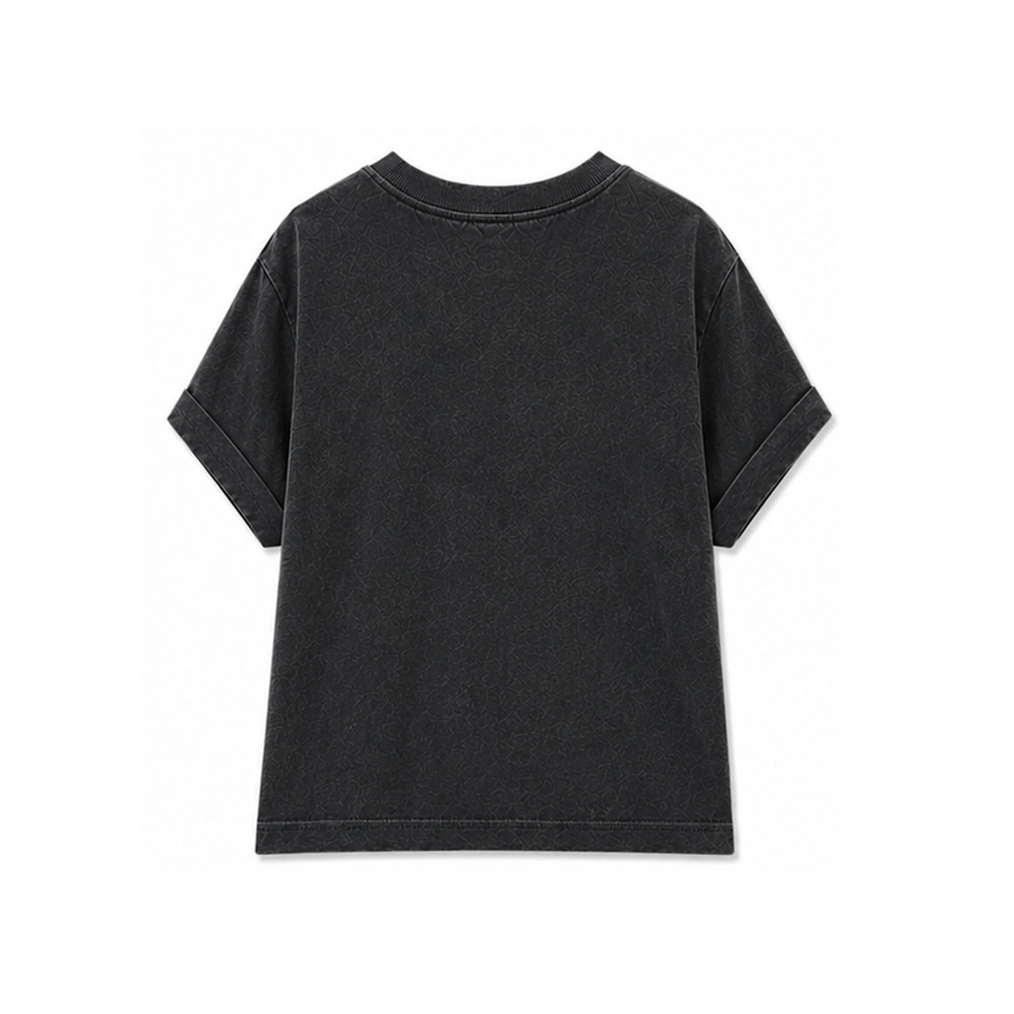 Youth Tulip Hem Short Sleeve Crossover Top - Image 3
