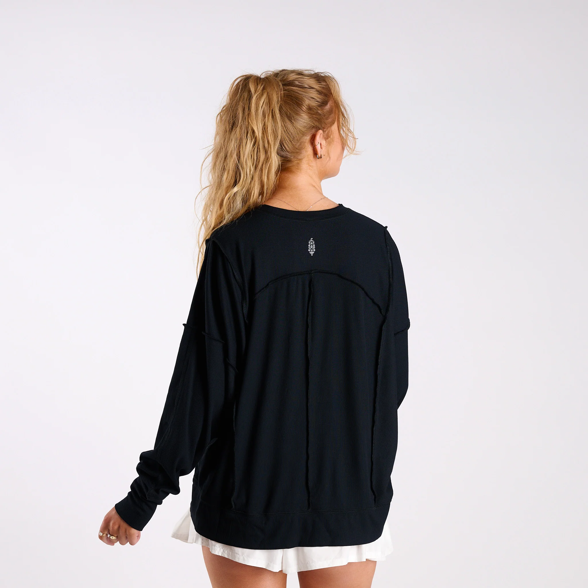 FP Movement Long Sleeve All My Love Tee in Black - Image 6