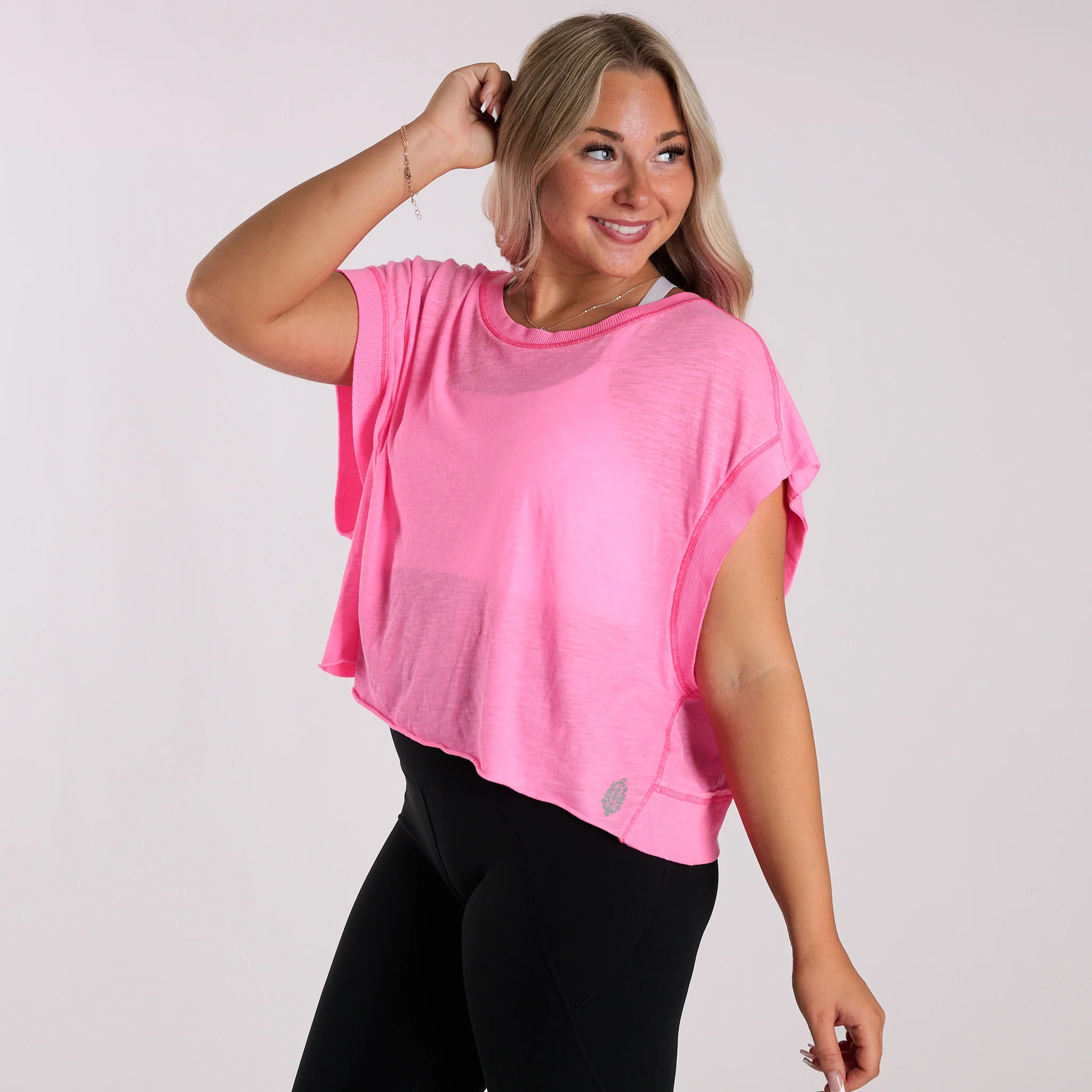 FP Movement My Time Tee in Hot Pink - Image 4