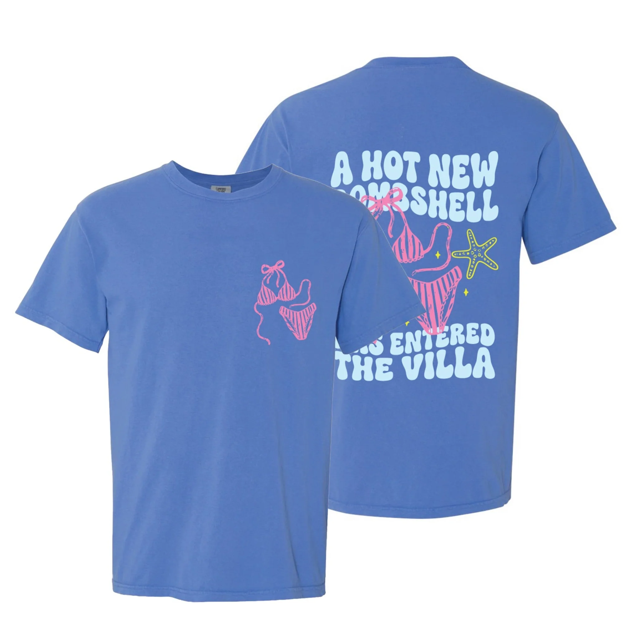 Bombshell in the Villa Short Sleeve T-Shirt - Image 3