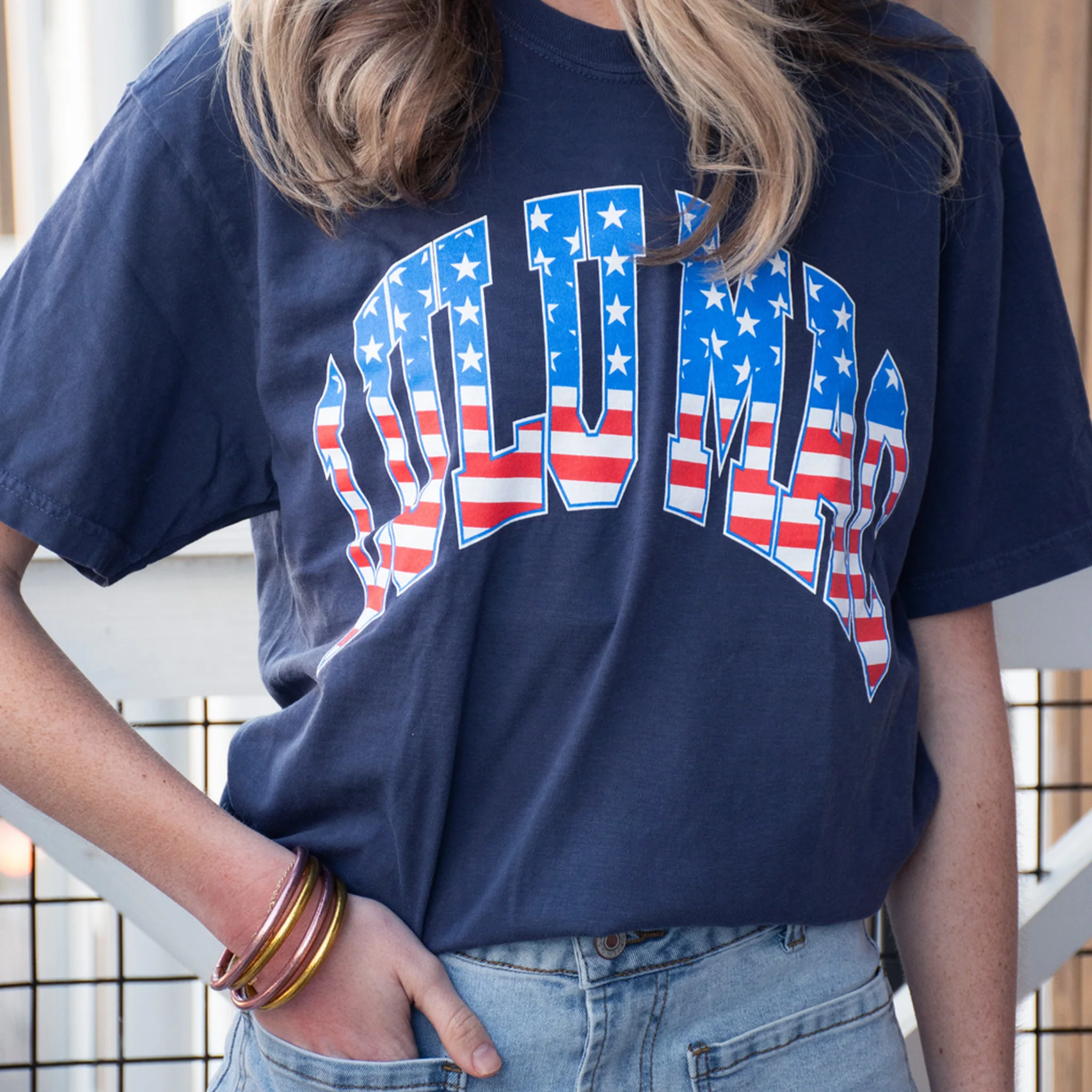 Lulu Mac Americana Short Sleeve T-Shirt - Image 4
