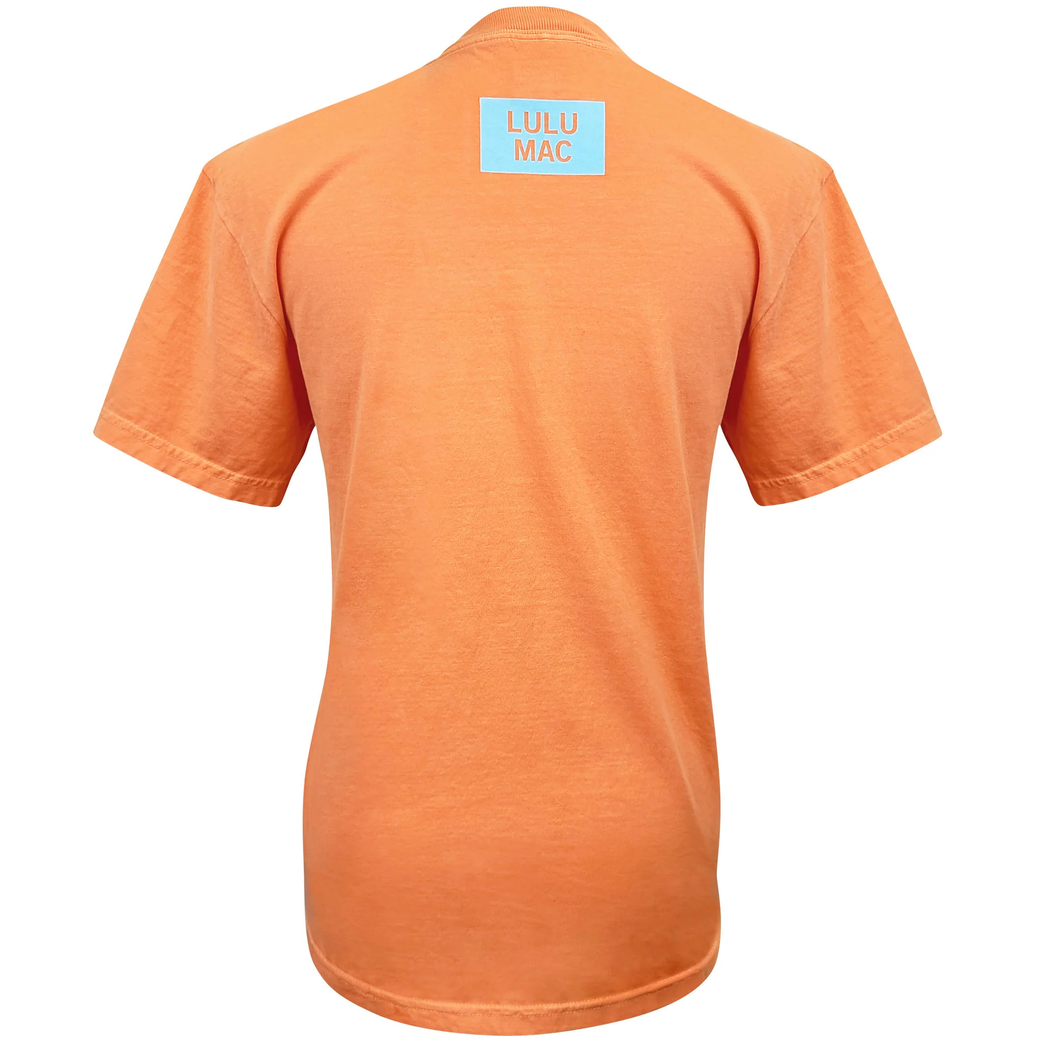 Lulu Mac Beach Babe Short Sleeve T-Shirt in Melon - Image 3
