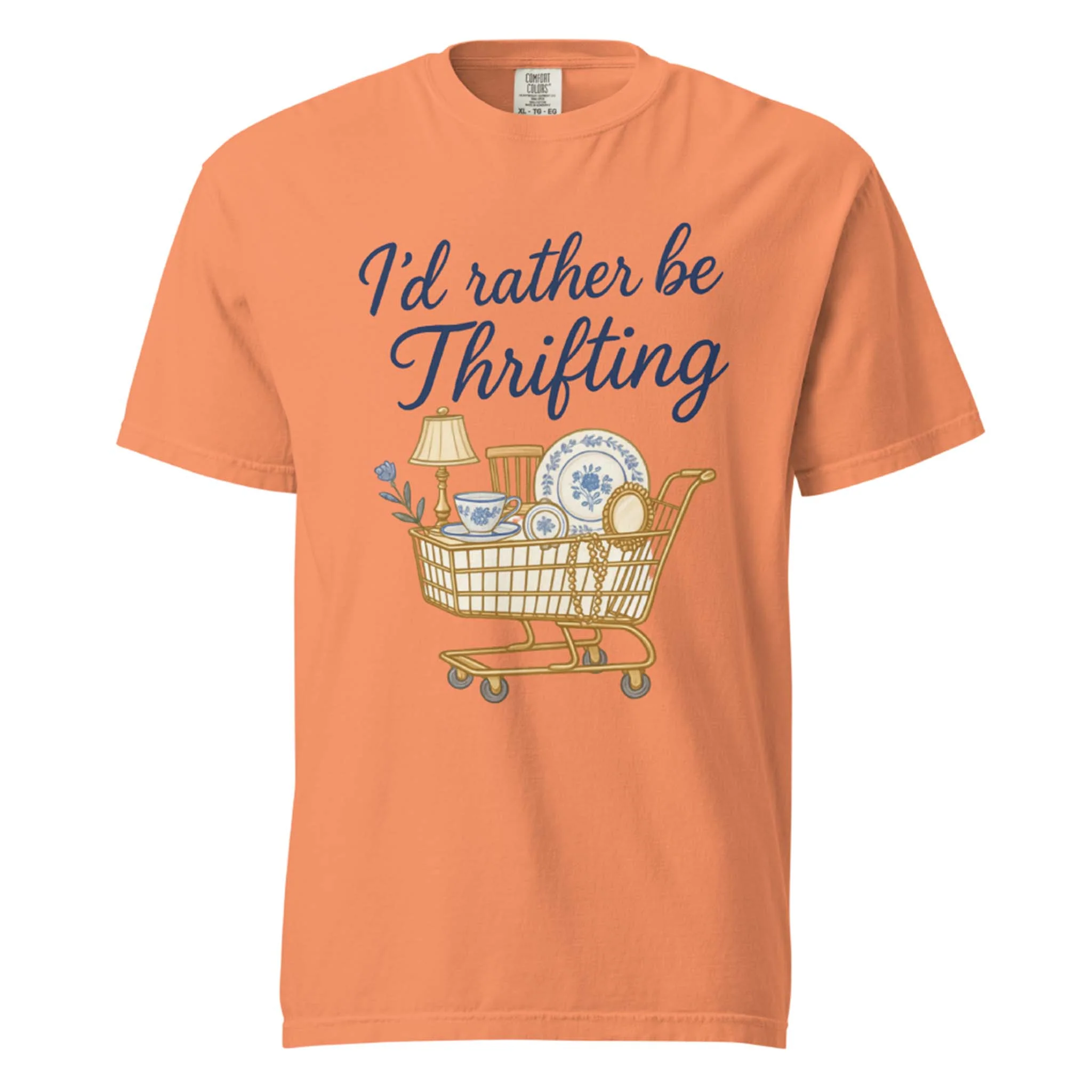 I'd Rather Be Thrifting Short Sleeve T-Shirt