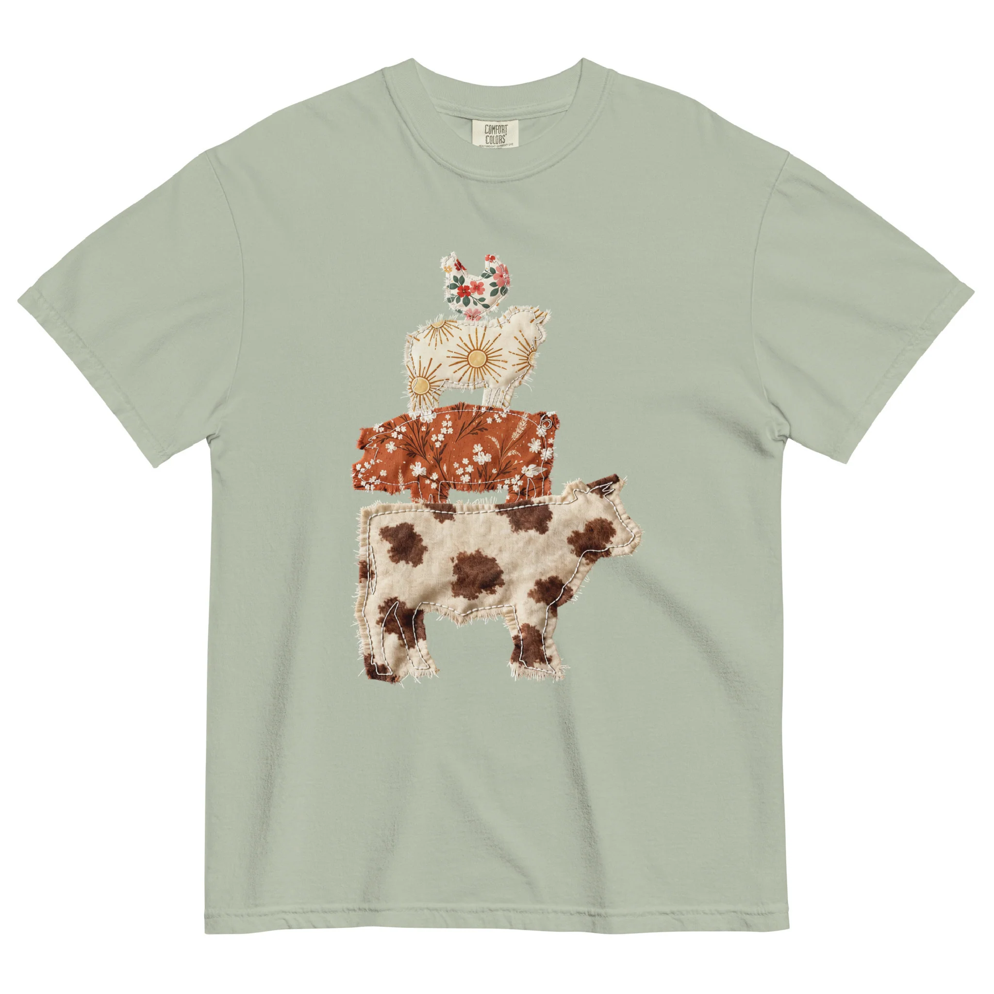 Patchwork Pasture Short Sleeve T-Shirt