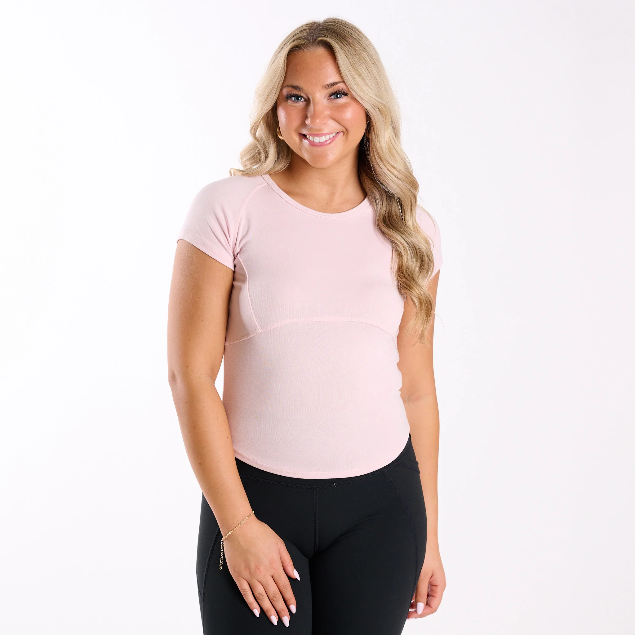 Contour Seam Short Sleeve Top - Image 18
