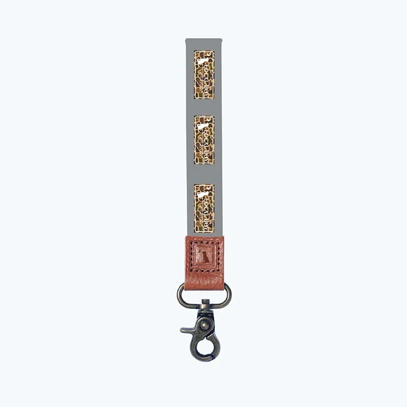 Old School Plate Wrist Lanyard