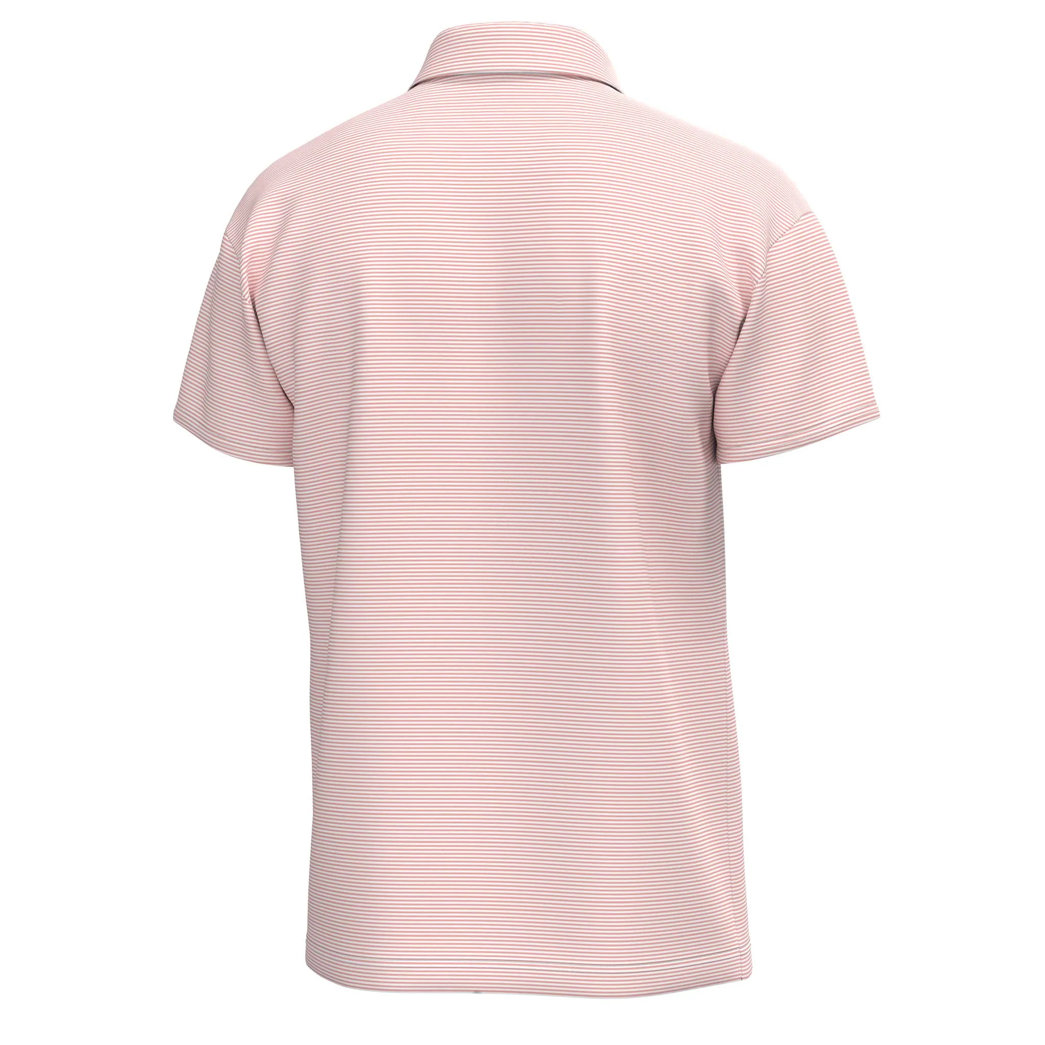 Palms Striped Polo in Sorbet - Image 2