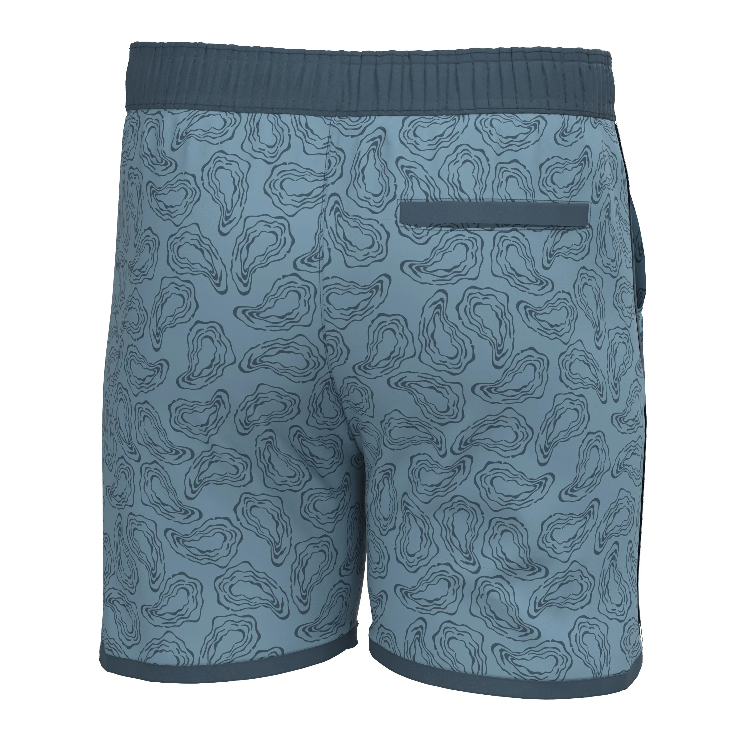 Wando Swim Trunks in Light Blue Oyster - Image 2