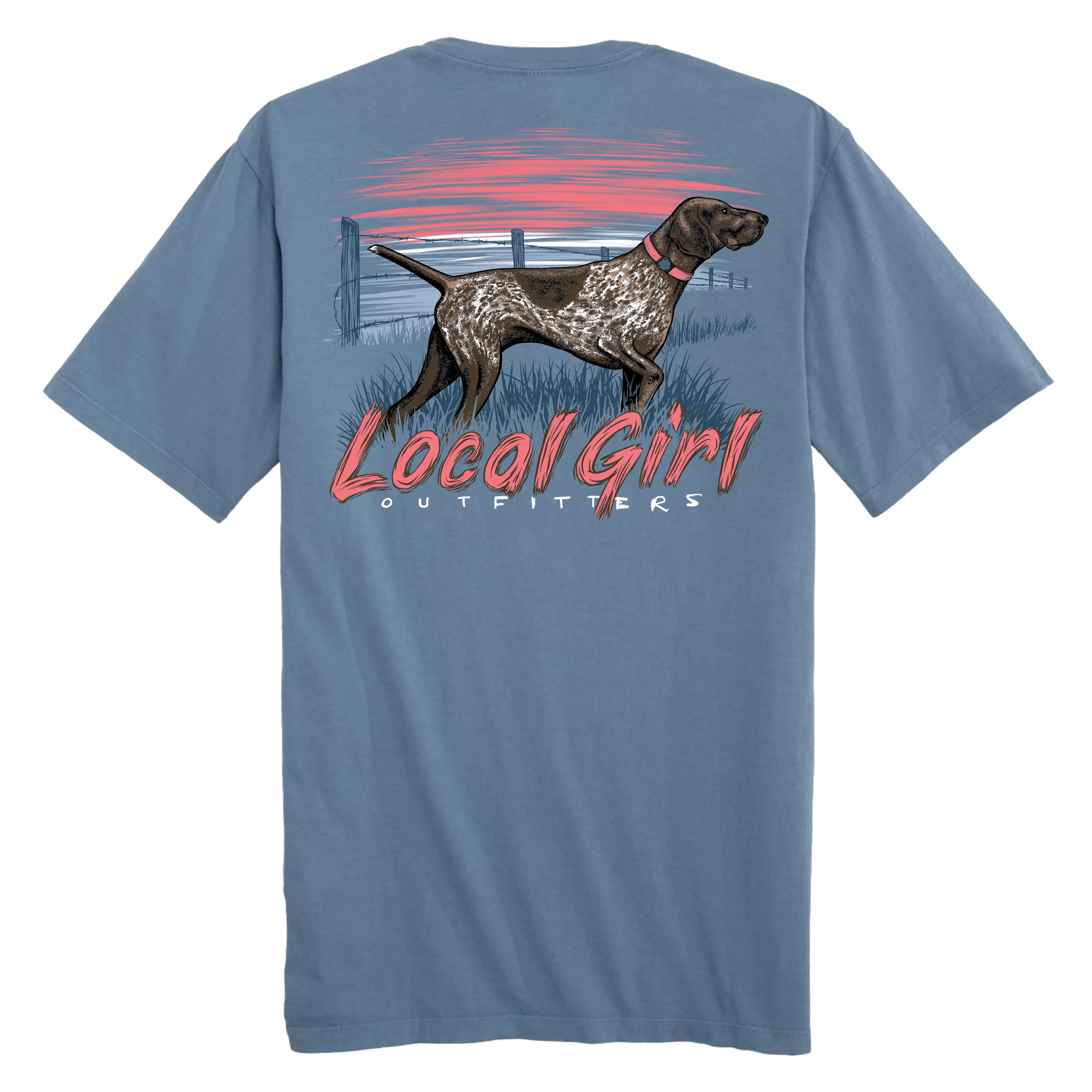 GSP Sunset Short Sleeve T-Shirt in Slate