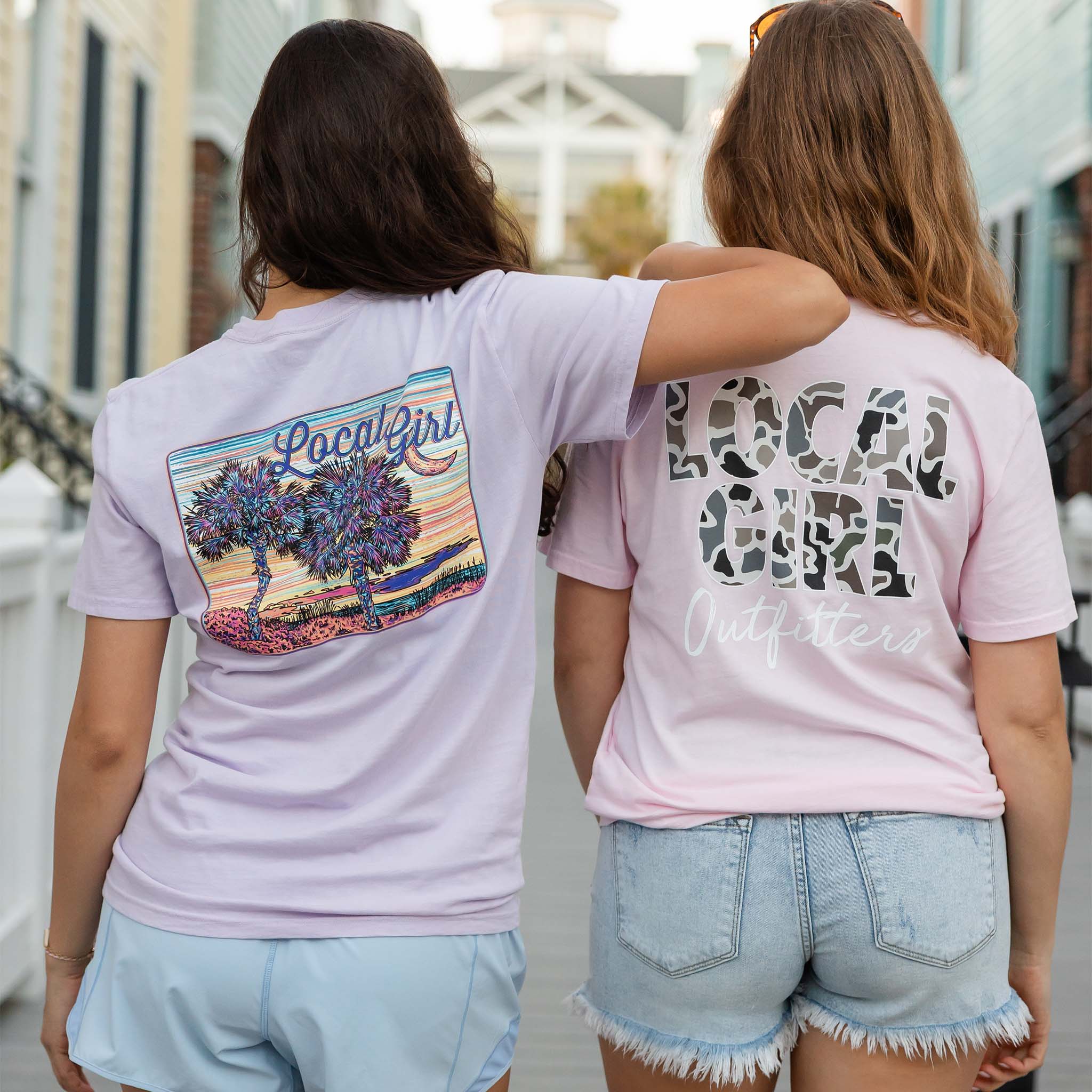LGO Localflage Short Sleeve T-Shirt in Blossom - Image 2