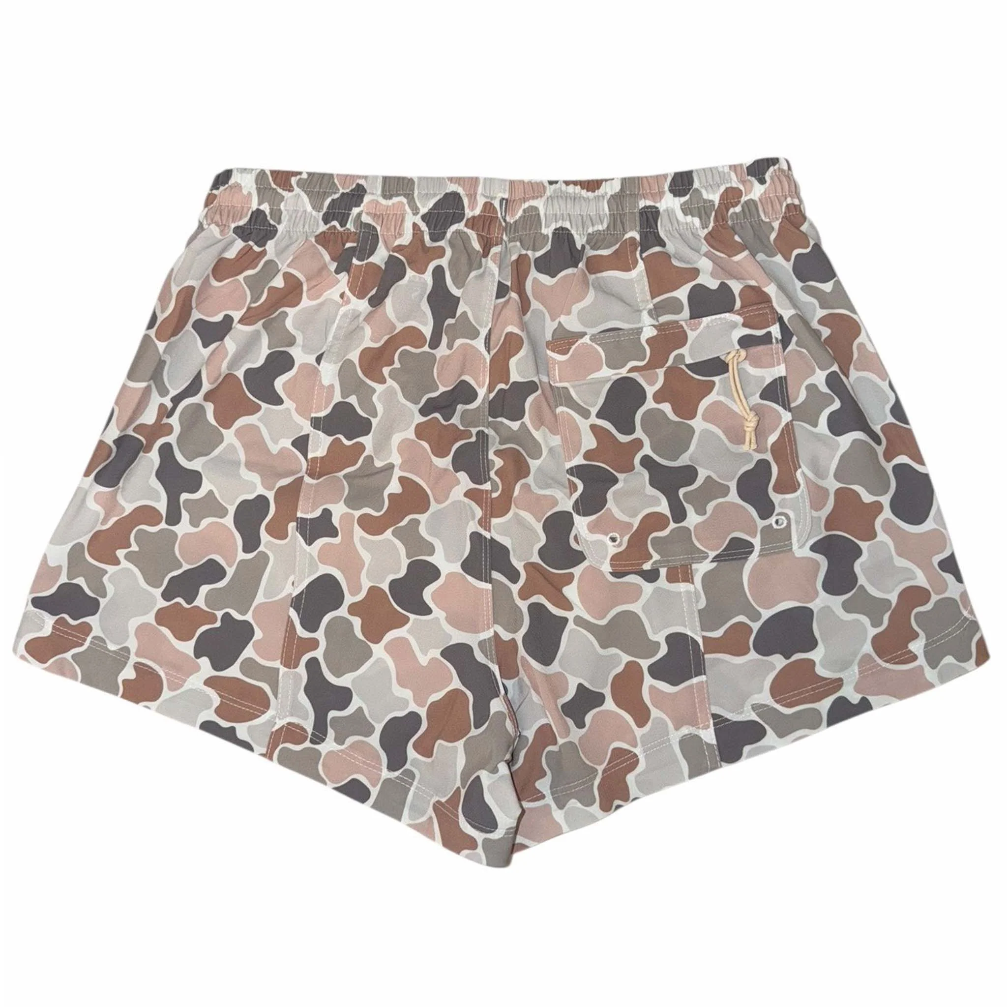 Women's Volley Shorts in Flora Forest Camo - Image 7