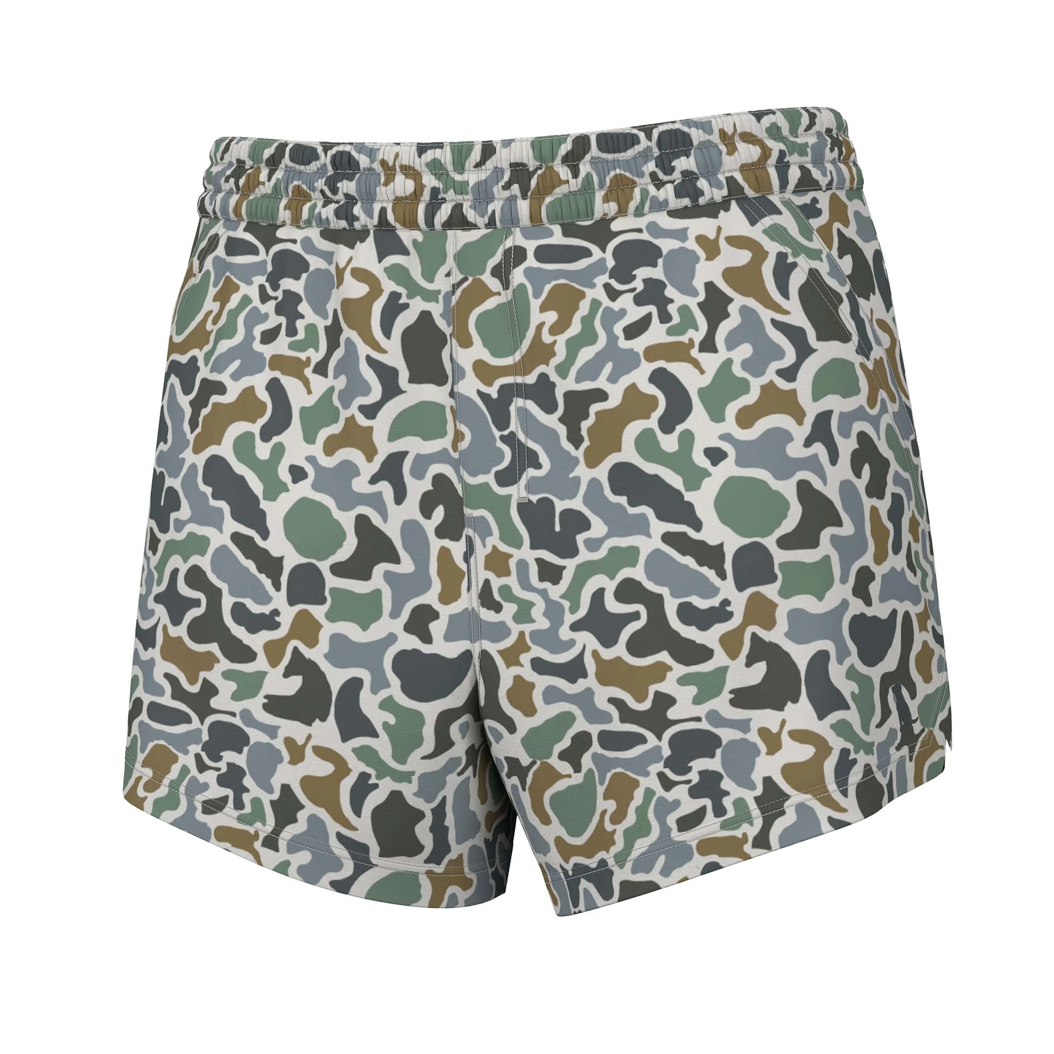 Women's Volley Shorts in Localflage Bluff - Image 5