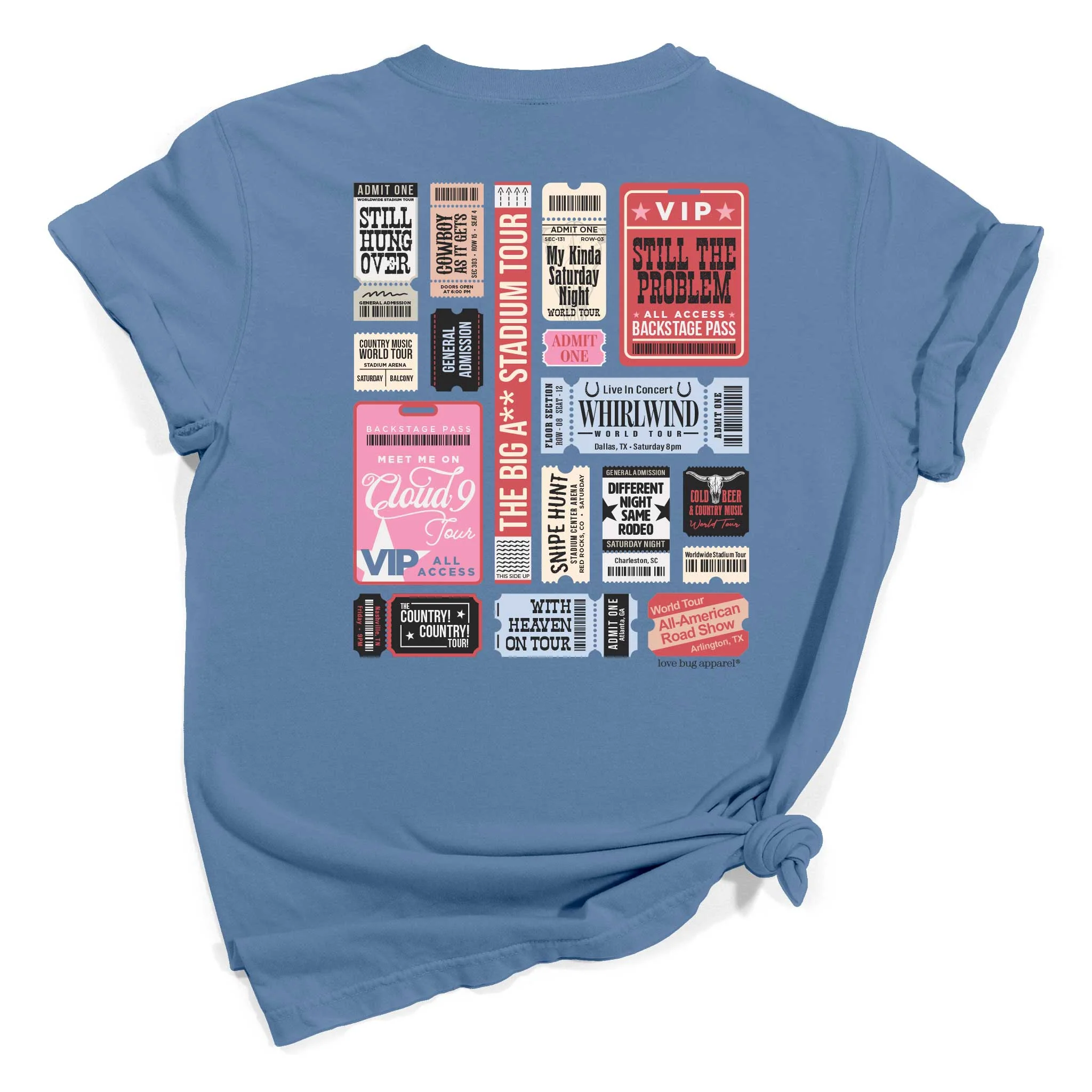 Country Concert Tickets Short Sleeve T-Shirt