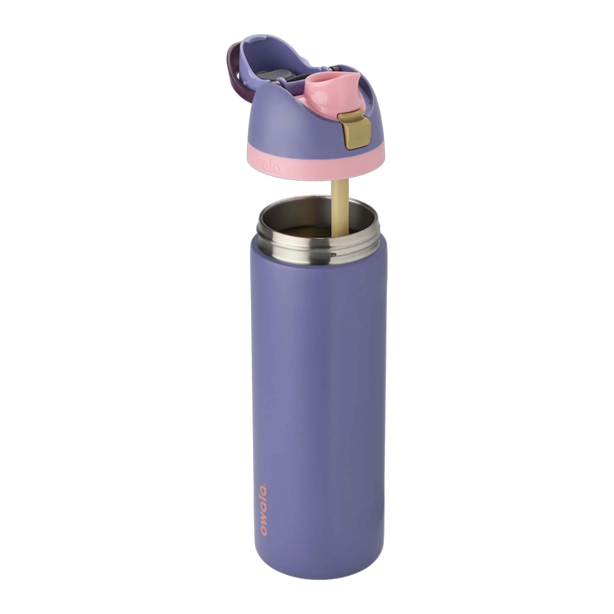 FreeSip® 24oz Stainless Steel Water Bottle in Blue Jay - Image 3