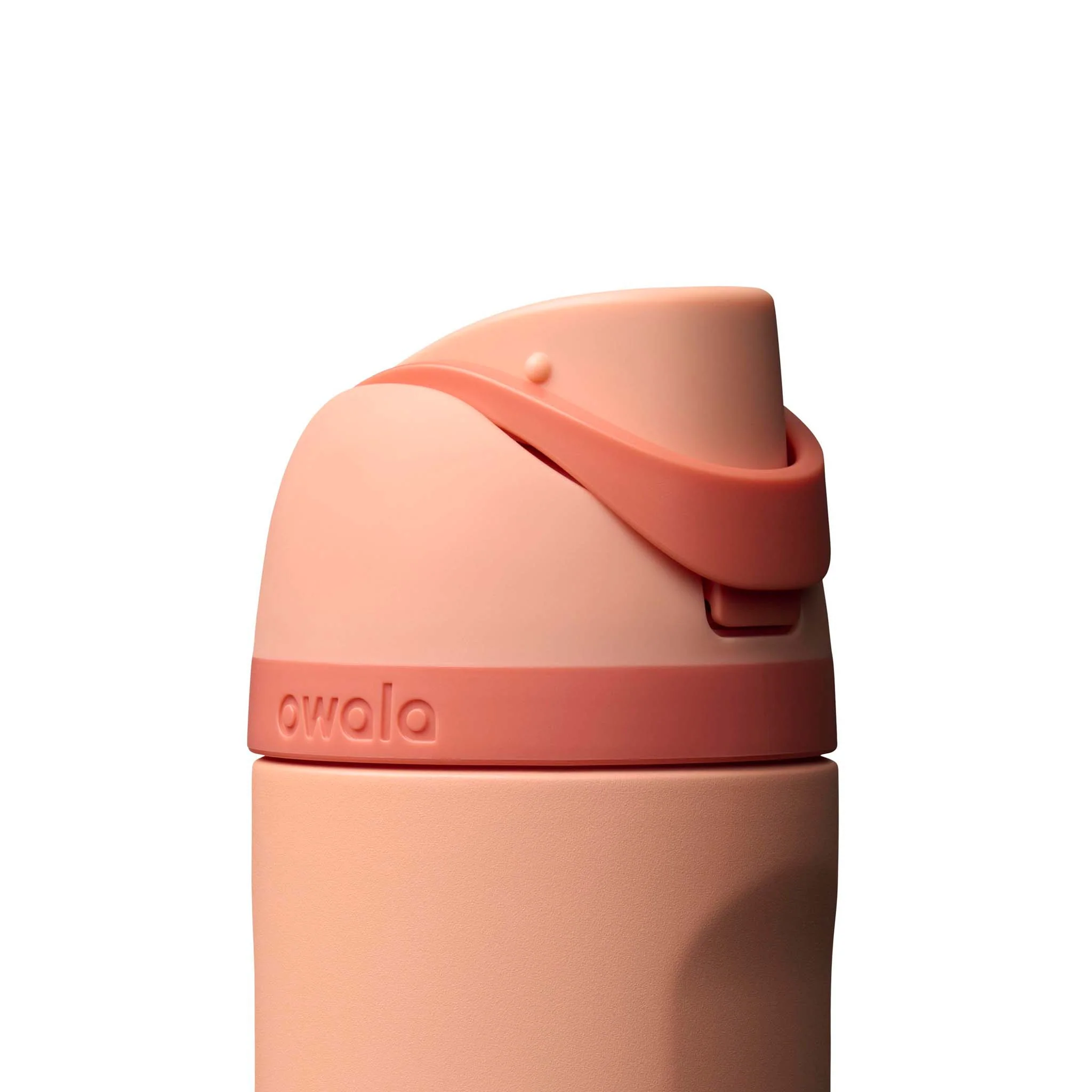 FreeSip® 24oz Stainless Steel Water Bottle in Peach of Mind - Image 4