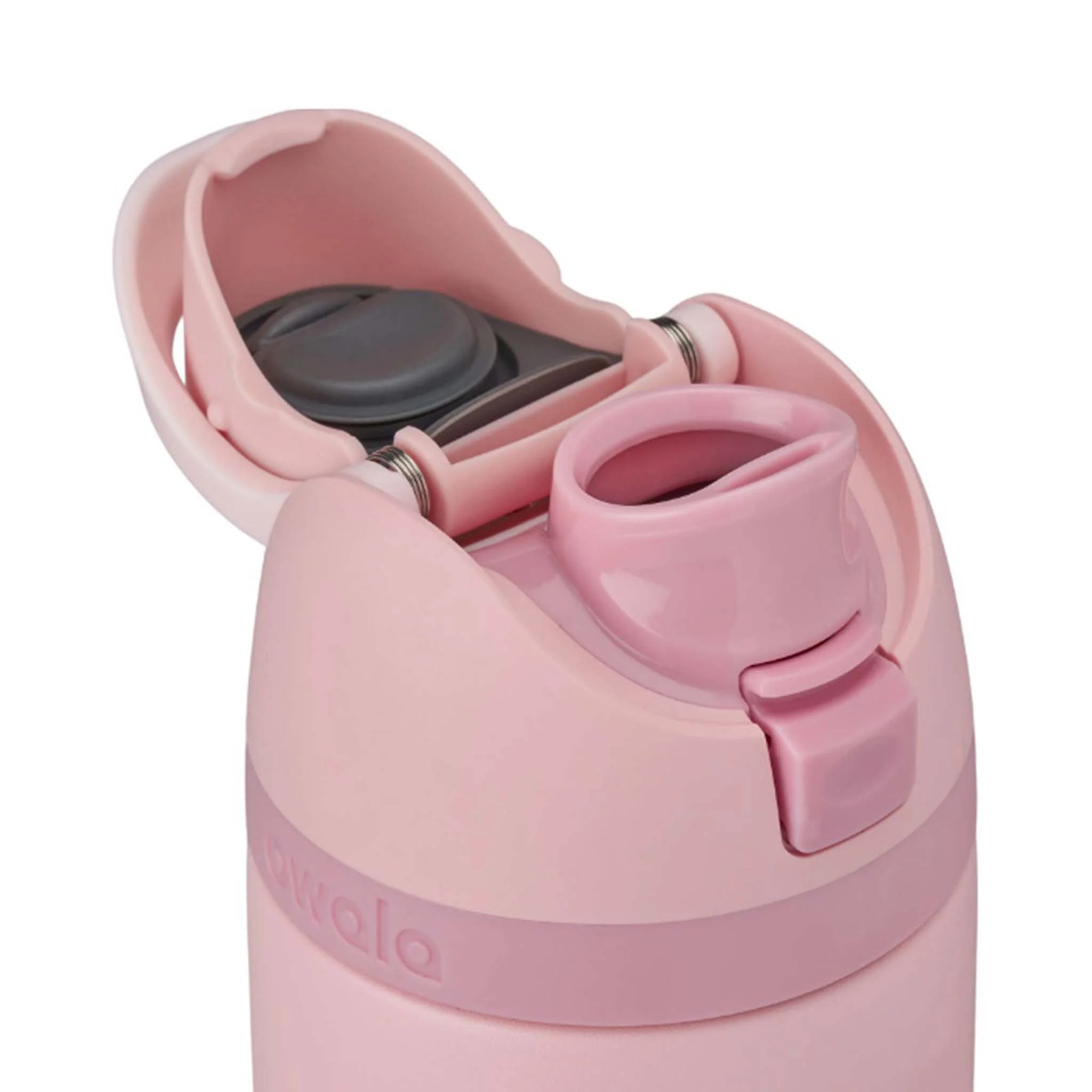 FreeSip® 24oz Stainless Steel Water Bottle in Rose Quartz - Image 5