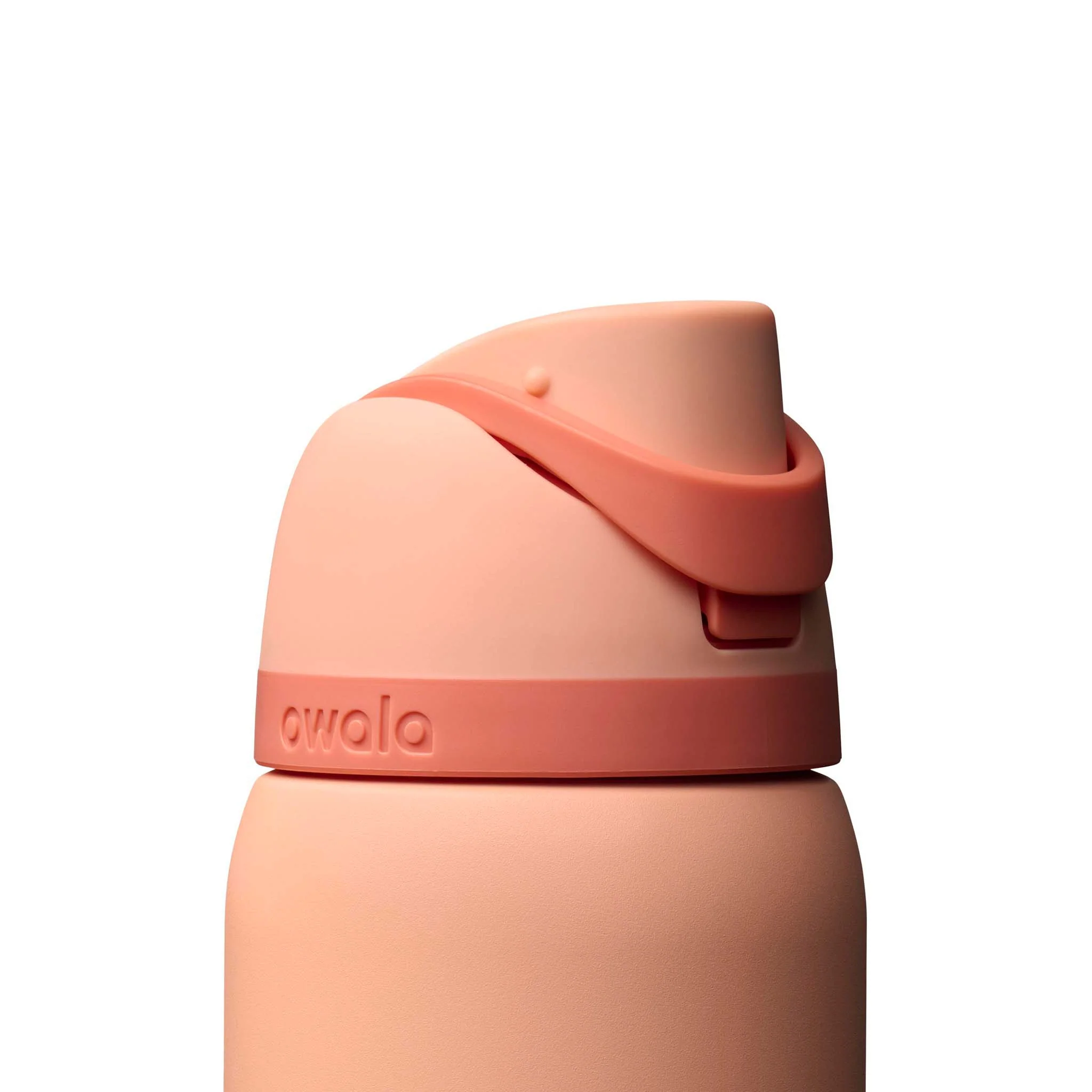 FreeSip® 32oz Stainless Steel Water Bottle in Peach of Mind - Image 5