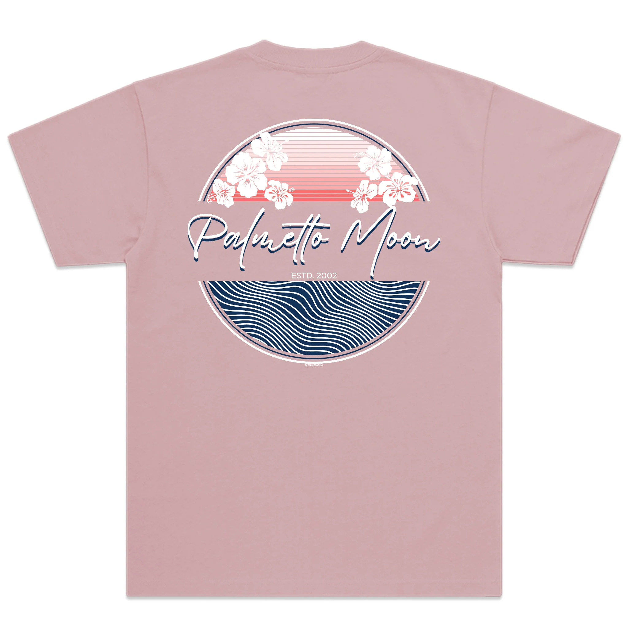 Floral Waves Short Sleeve T-Shirt