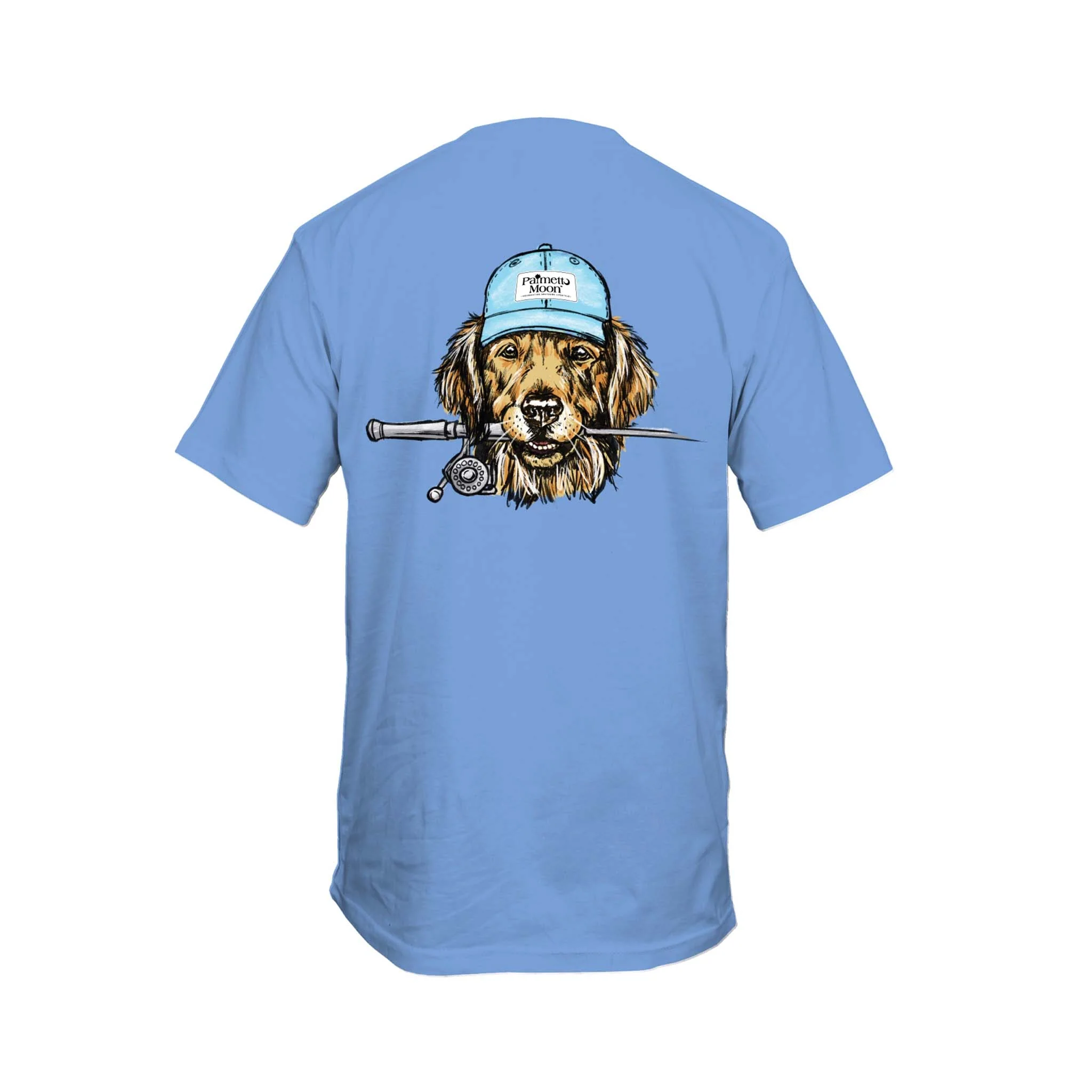 Youth Fishing Golden Short Sleeve T-Shirt