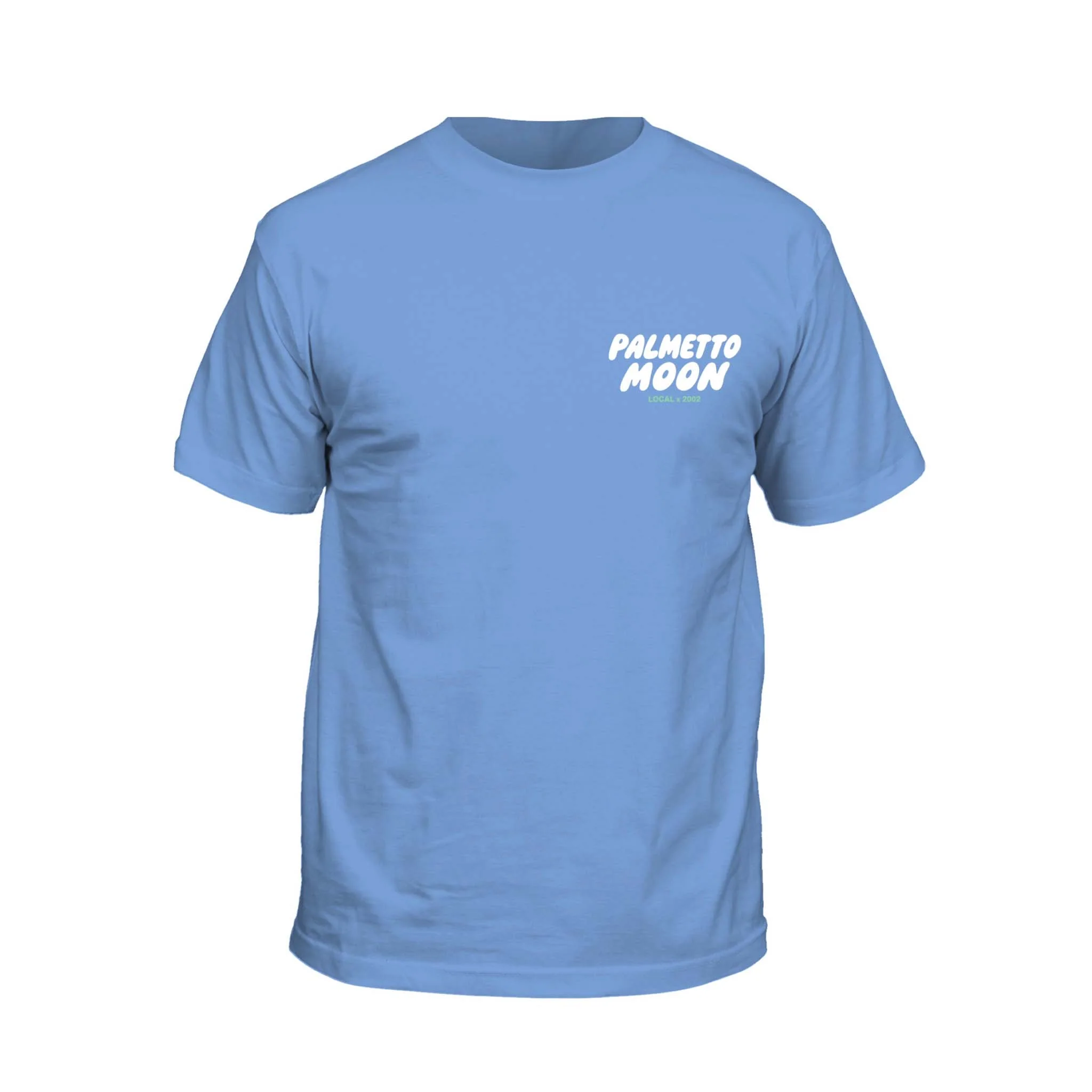 Youth Puff Short Sleeve T-Shirt in Carolina Blue - Image 2