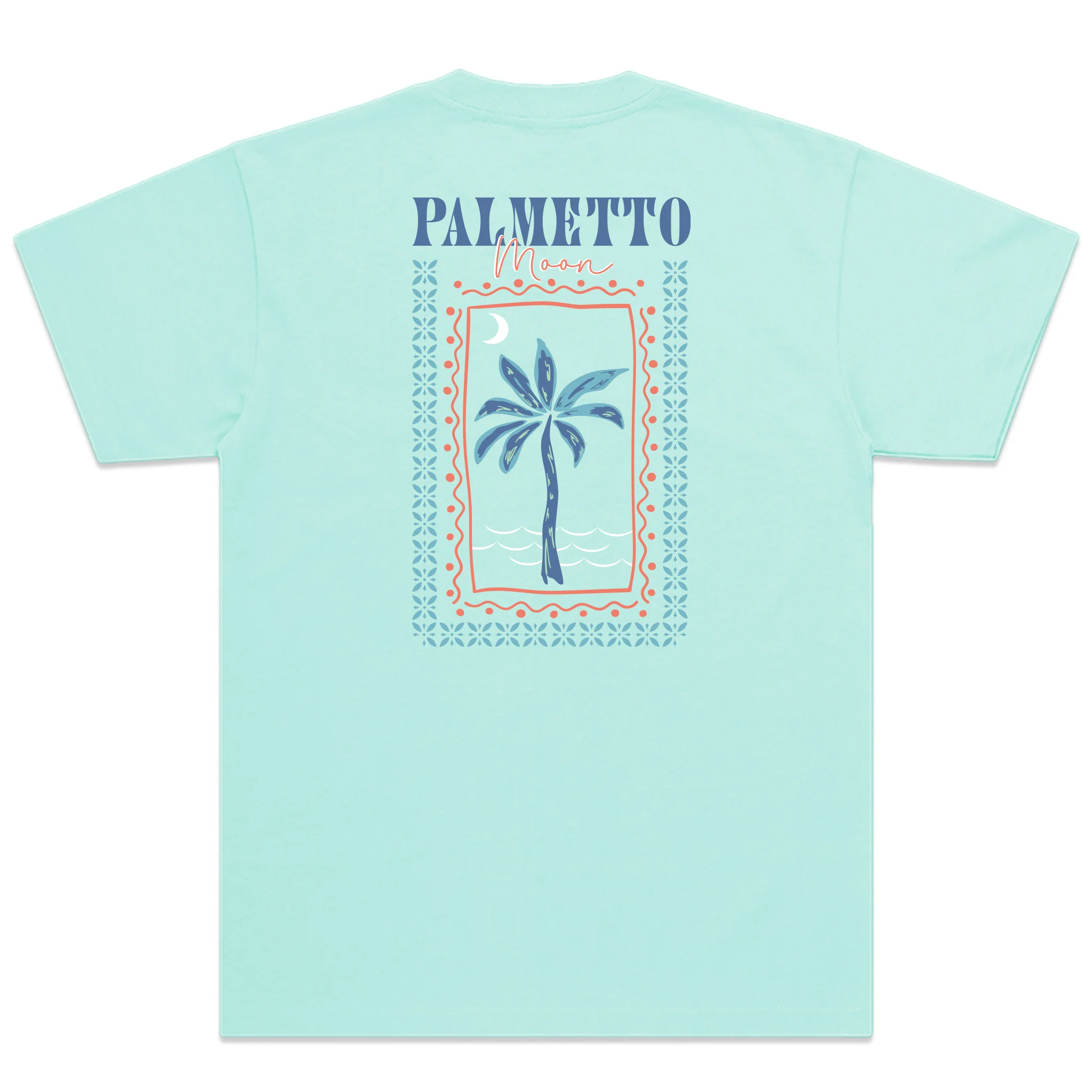 Pattern Palm Short Sleeve T-Shirt