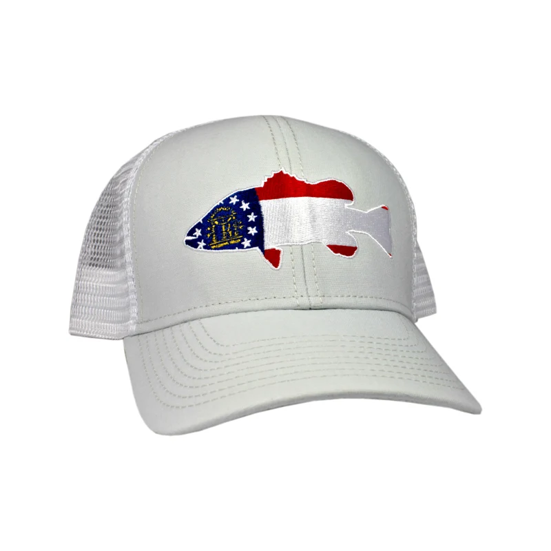 Largemouth Bass Trucker Hat - Image 2