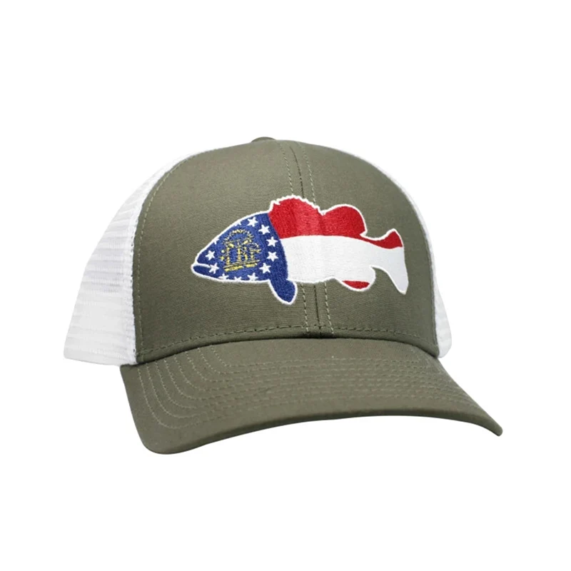 Largemouth Bass Trucker Hat - Image 3