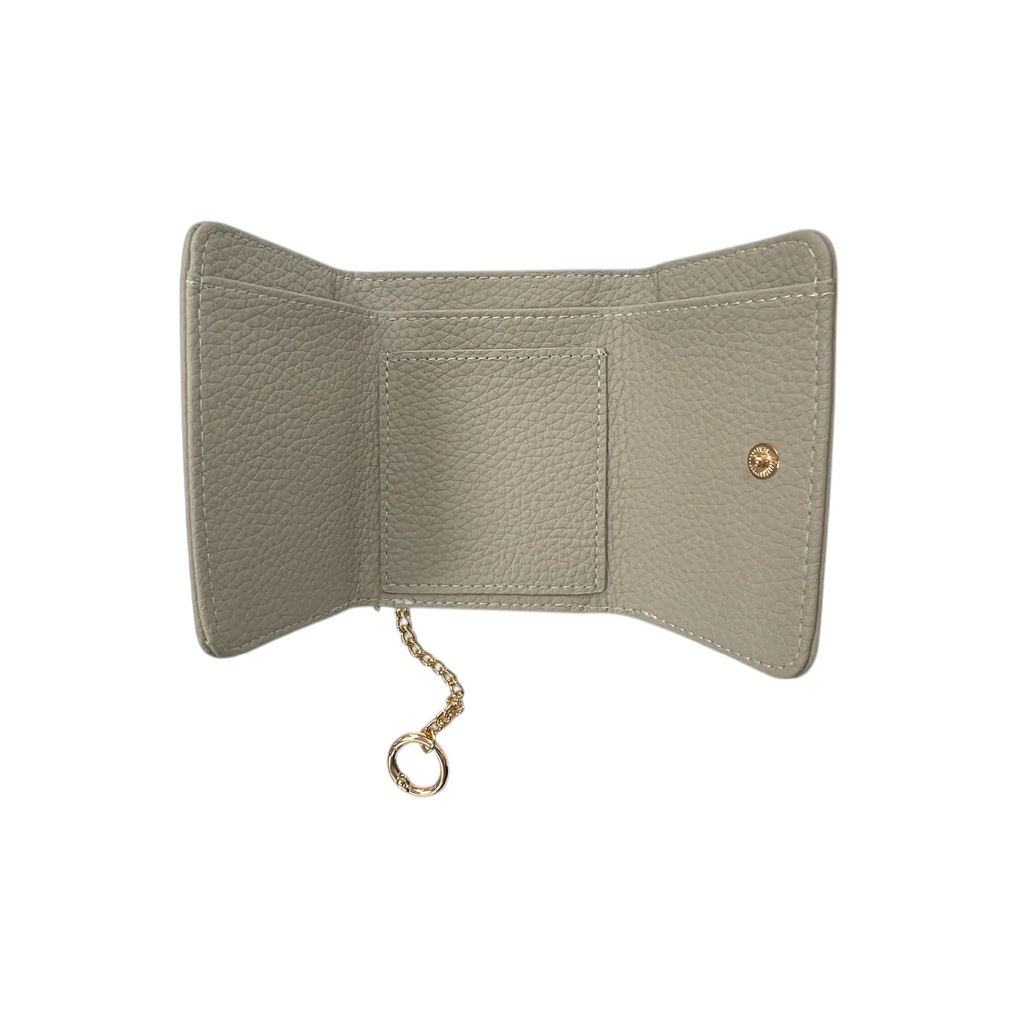 Mini Keychain Coin Purse Wallet in Ivory - Image 3