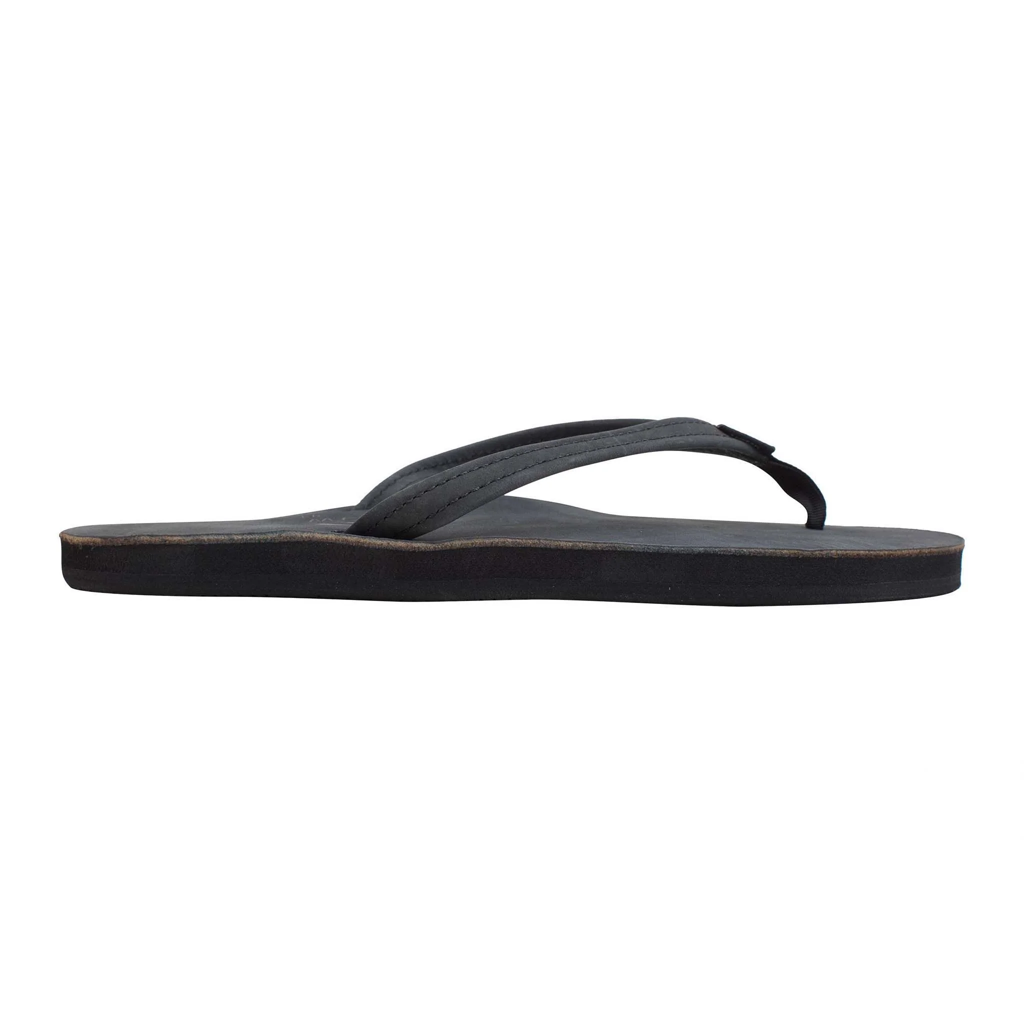 Ladies Single Layer Narrow Strap Premier Leather Sandal - Image 19
