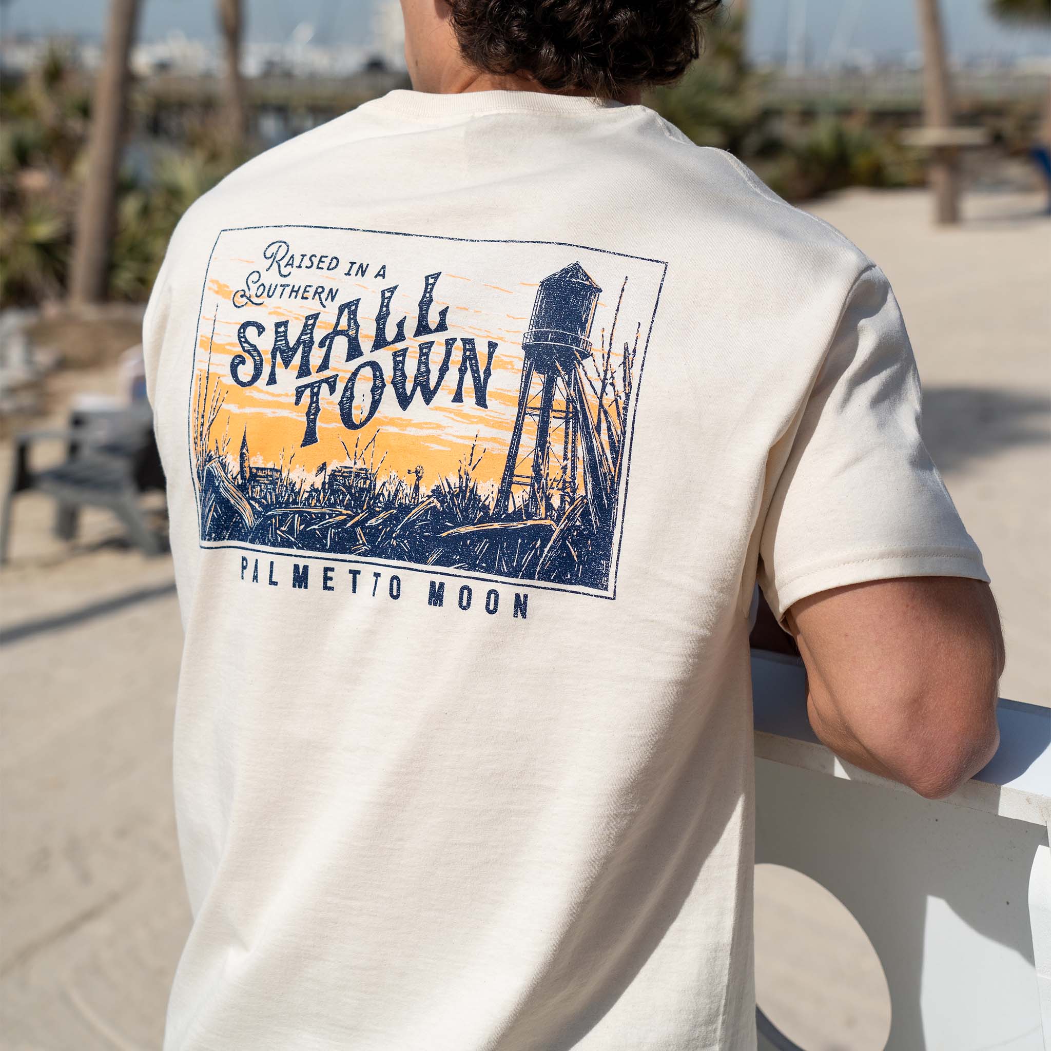 Raised In A Small Town Short Sleeve T-Shirt - Image 3