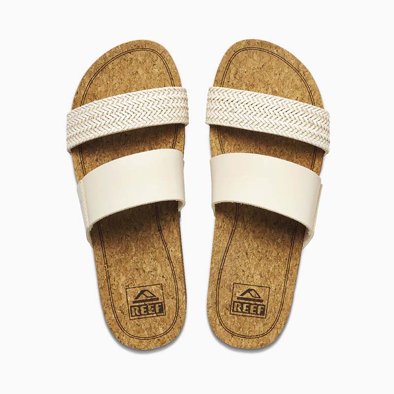 Women's Reef Cushion Vista Hi Sandals in Vintage - Image 2
